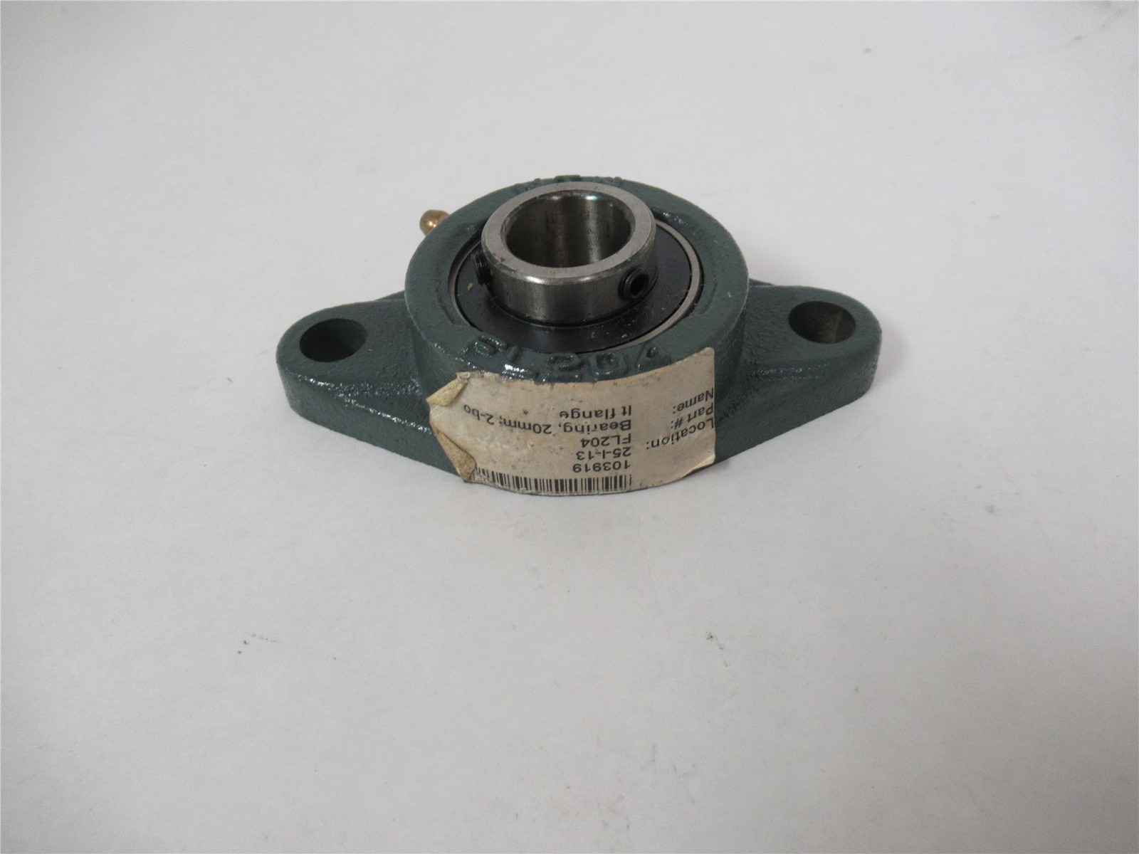 255328 New-No Box; NTN FL204 2 Bolt Flange Bearing 20mmID