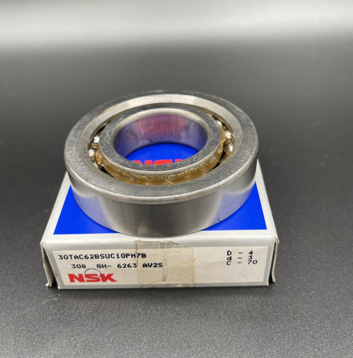NSK 30TAC62B 30TAC62BSUC10PN7B Angular Contact Thrust Bearing 30mm ID 62MM OD