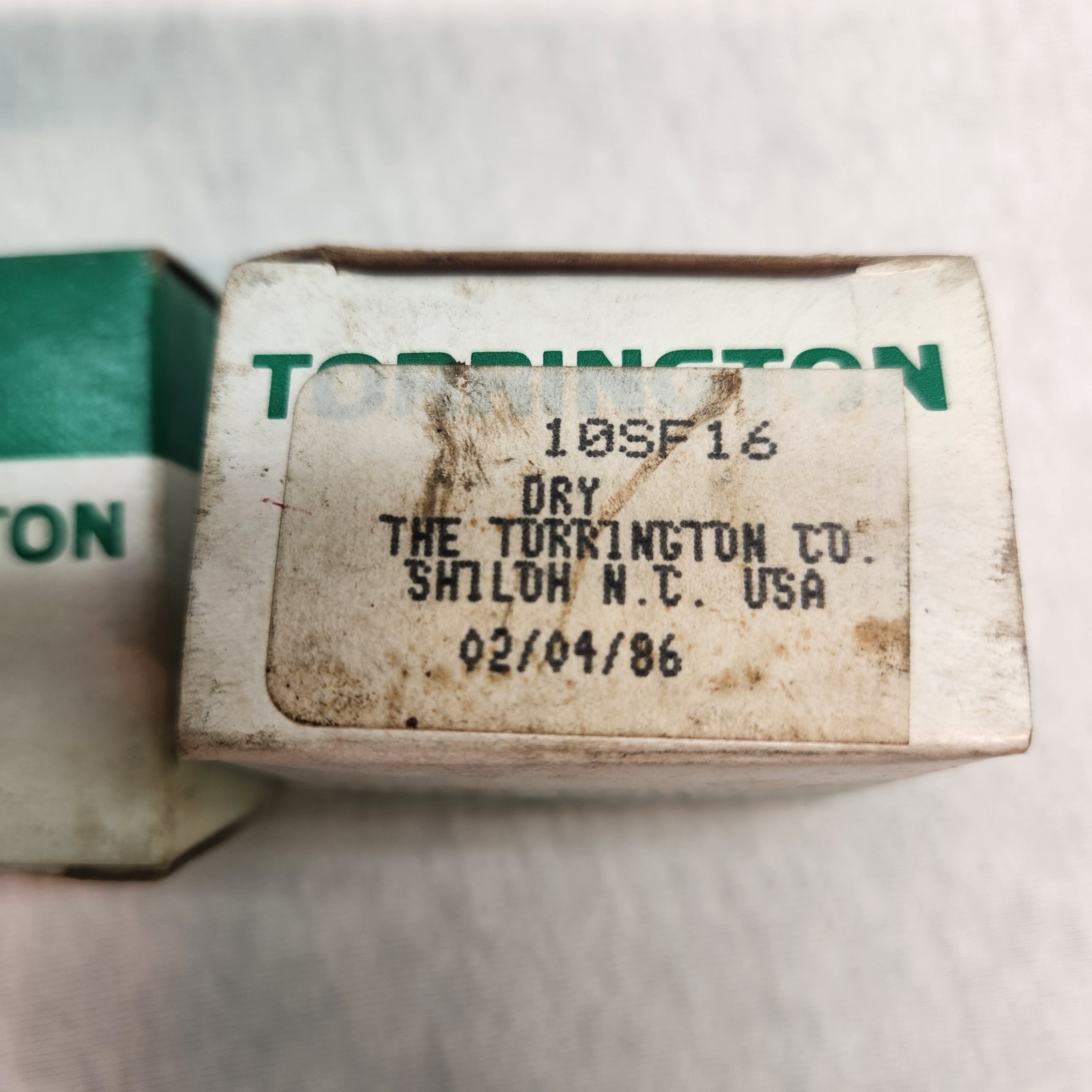 Torrington 10SF16 Spherical Plain Bearing Steel-on-Steel Ball Bushing NOS NIB