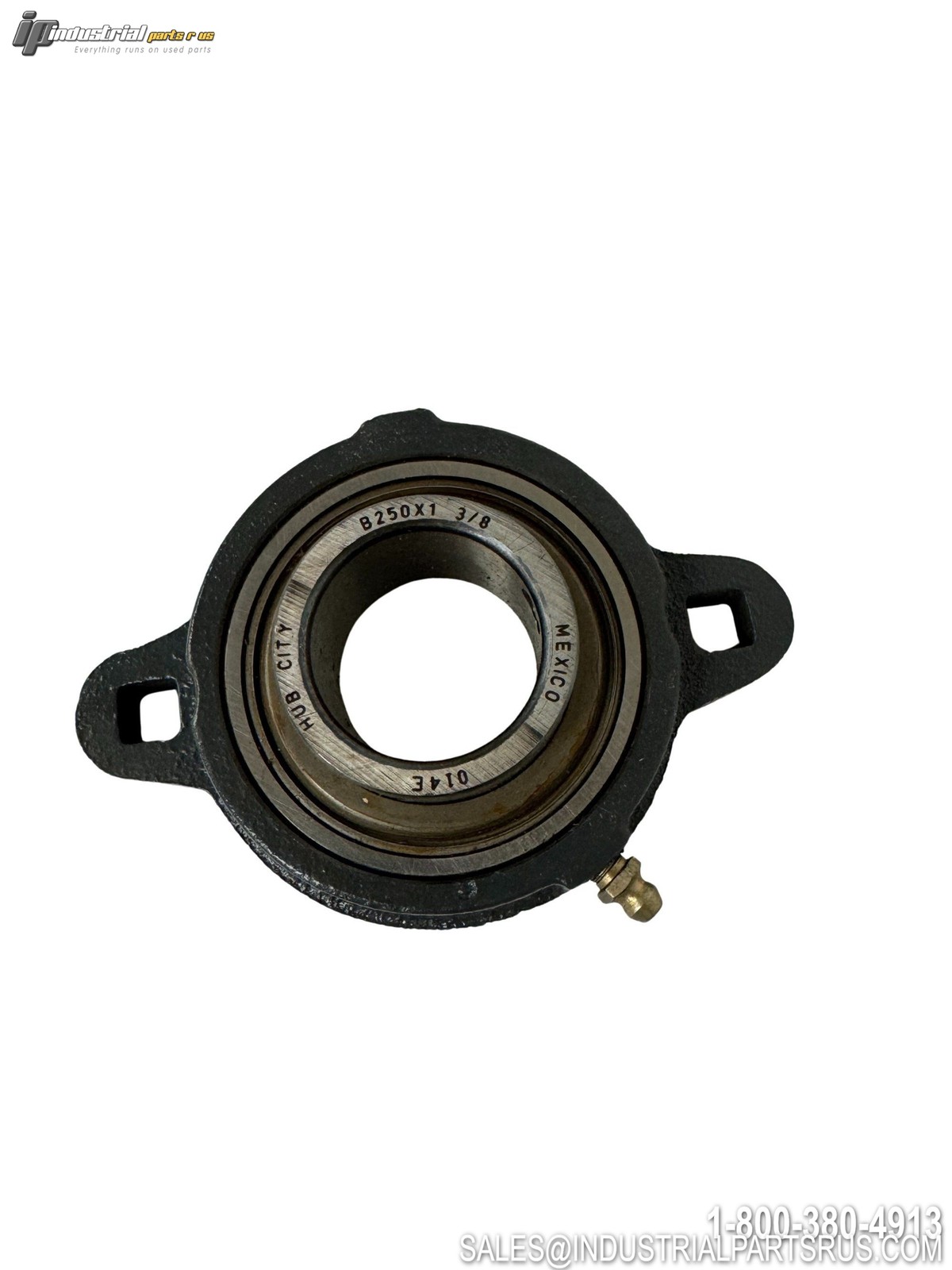 Hub City B250X1 3/8 Ball Bearing Insert 3/8″ Bore Standard Duty w/ FB160X1-3
