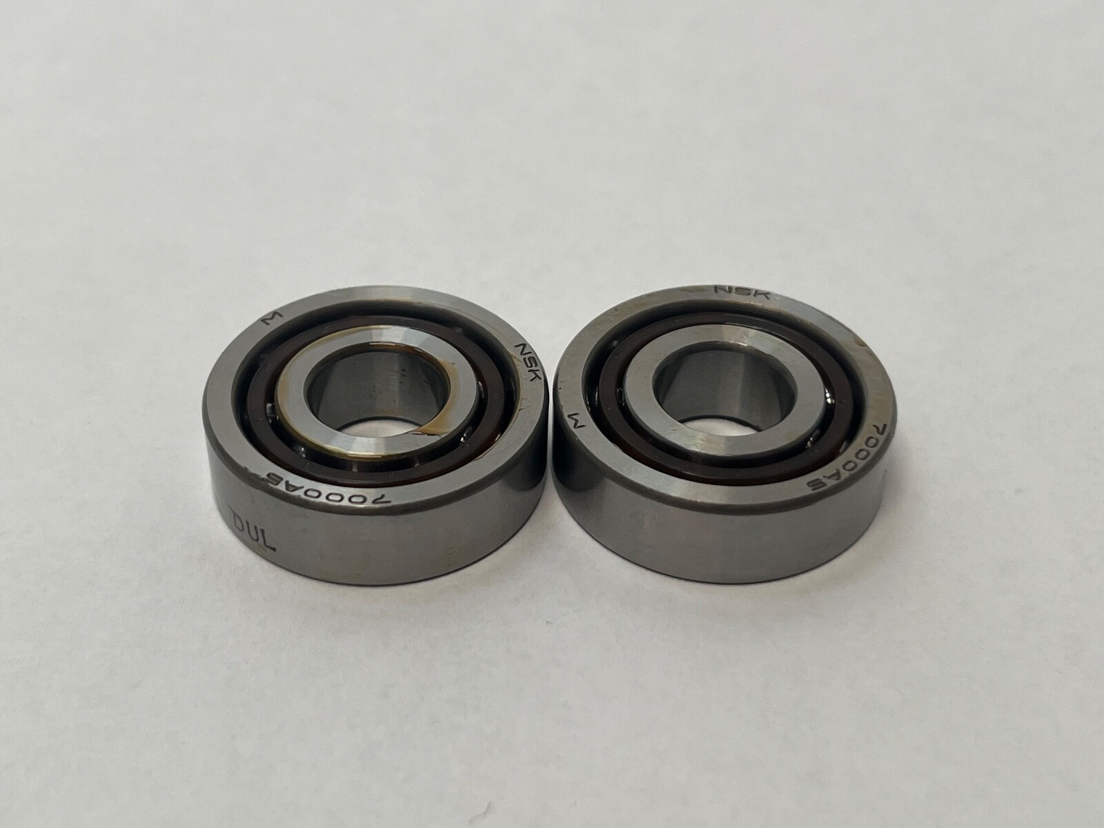 NSK 7000A5TYDULPA1 Bearing 10x26x8 mm 7000E 7000-A5-TY-DUL-PA1 Japan 2 Pcs