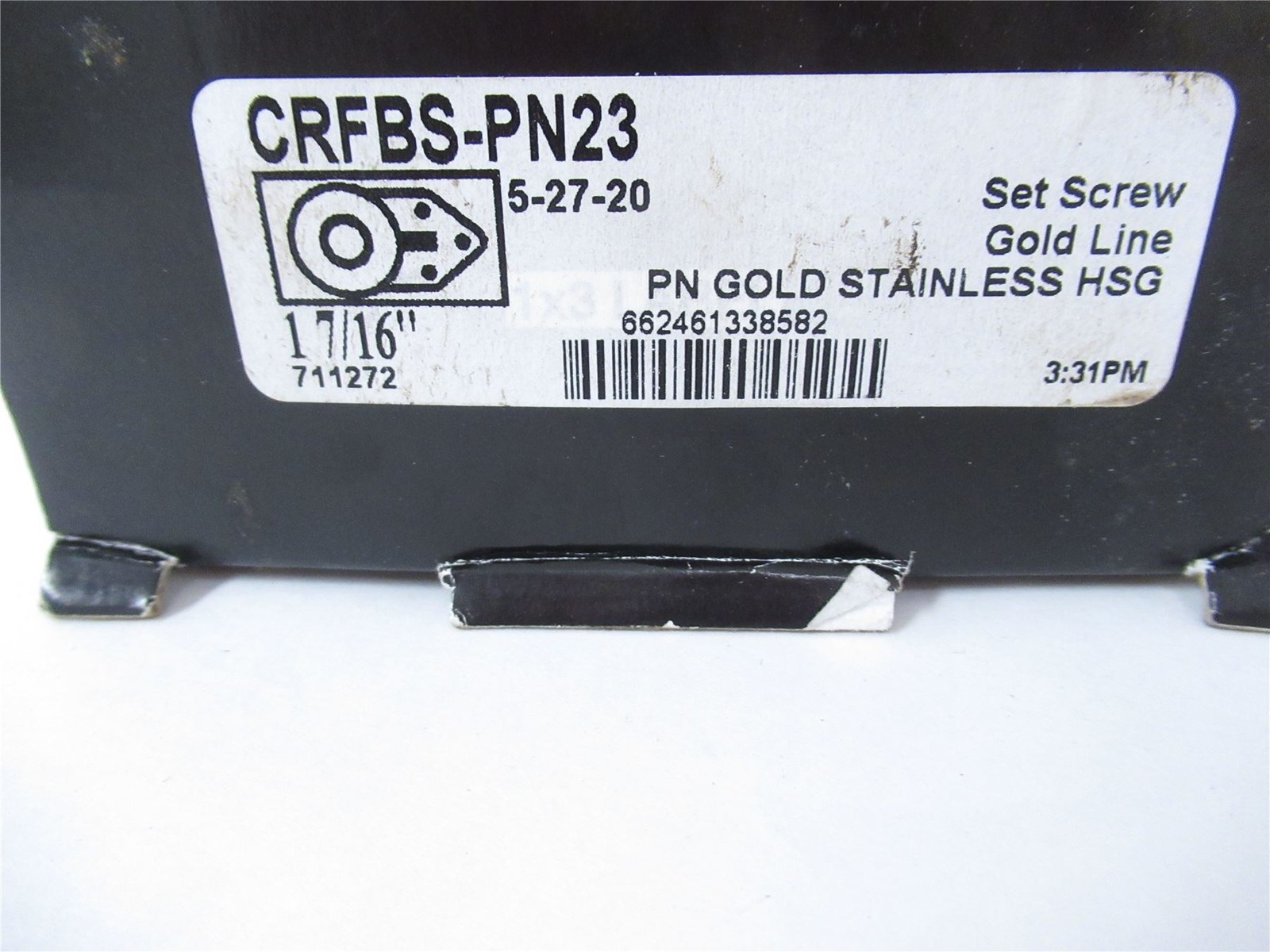 247354 New In Box; SealMaster CRFBS-PN23 Bearing 1-7/16″ID 3-Bolt Flange SS