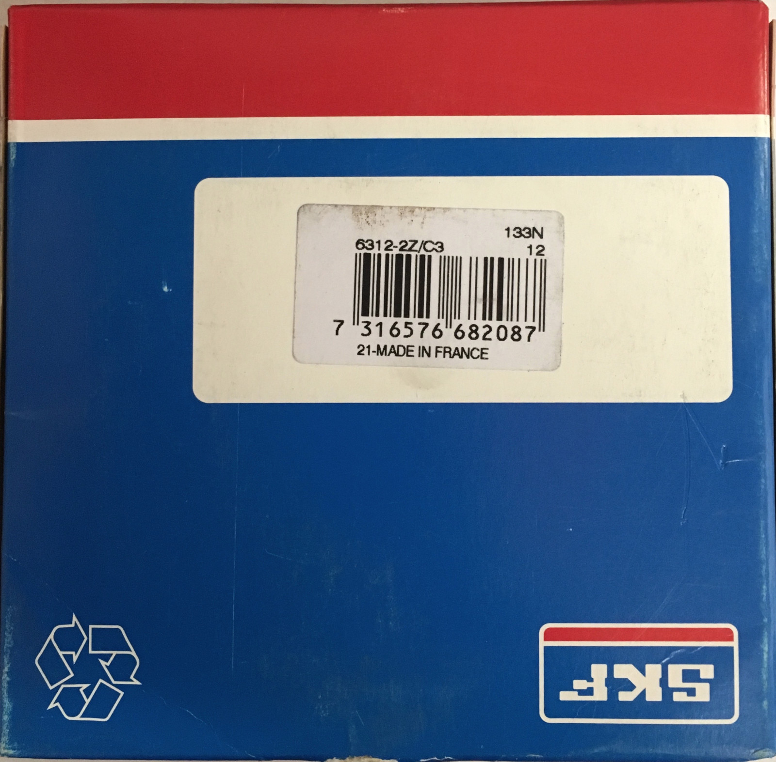 6312-2Z C3 SKF Bearing 60x130x31 (mm)