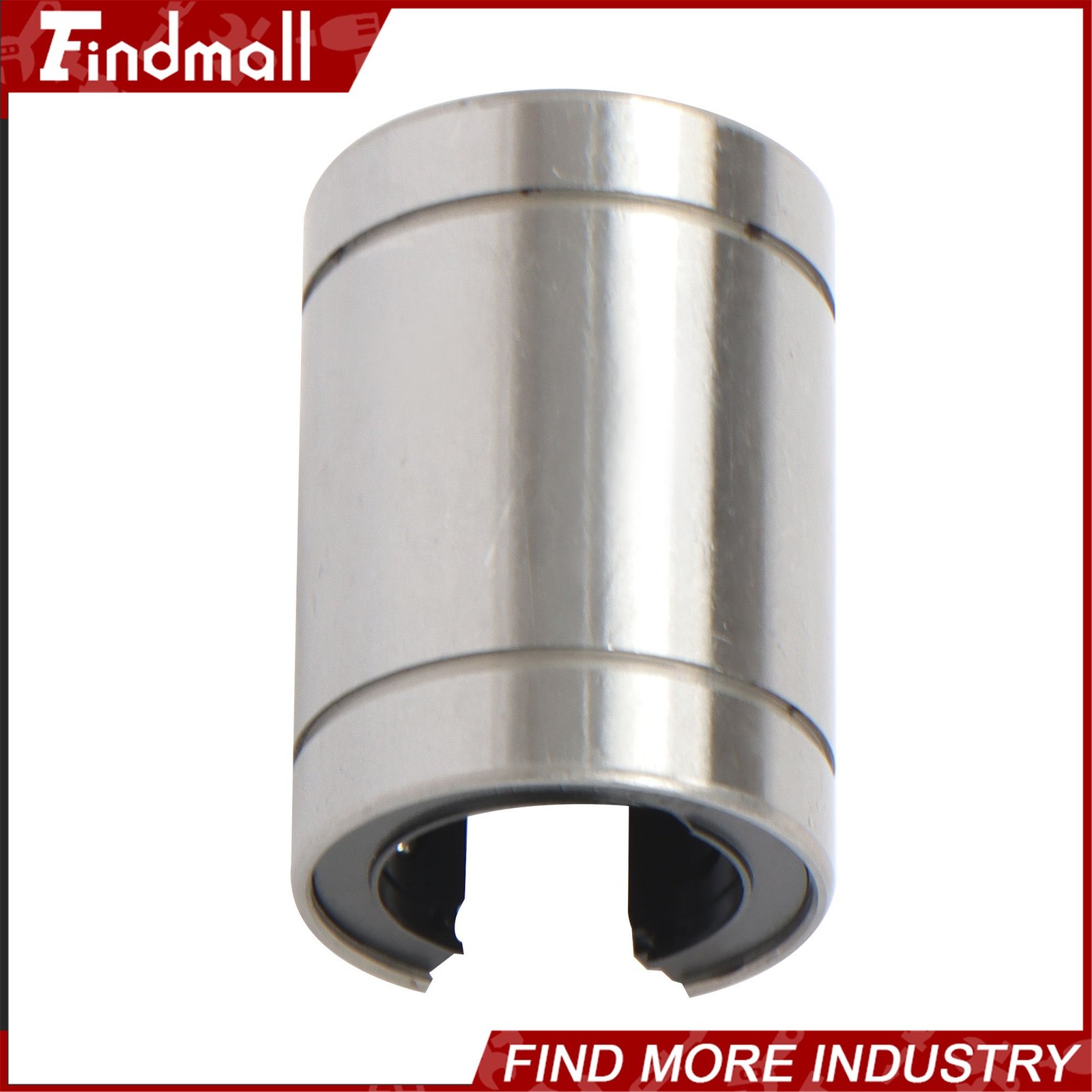 Findmall 4pcs LM30UUOP Open Linear Ball Bearings 30x45x64mm CNC