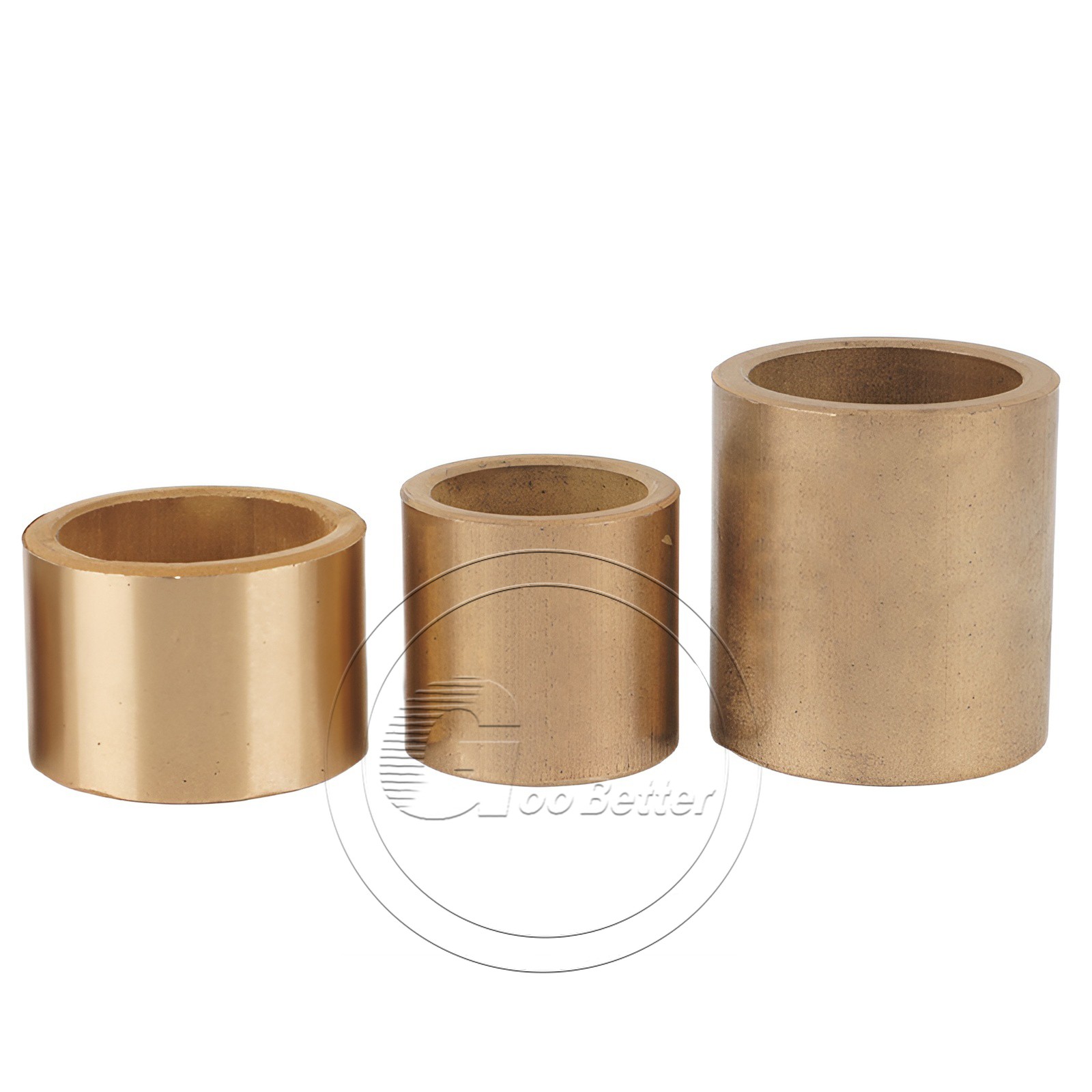 Metric Plain Oil Filled Sintered Bronze Bushes – Bore 16mm to 60mm – Choose Size