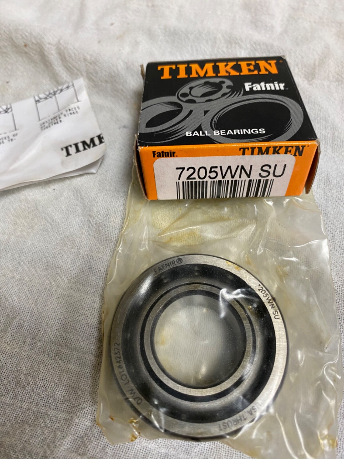 Timken bearing 7205WN SU