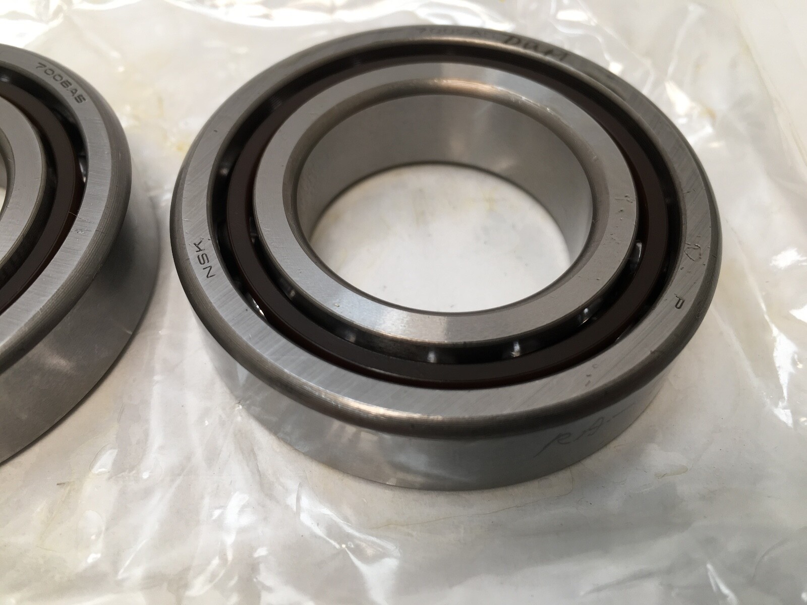 NSK 7006A5TYDUM Angular Bearing 30x55x13 mm 7006A-5TY-DUM Japan 2 pcs