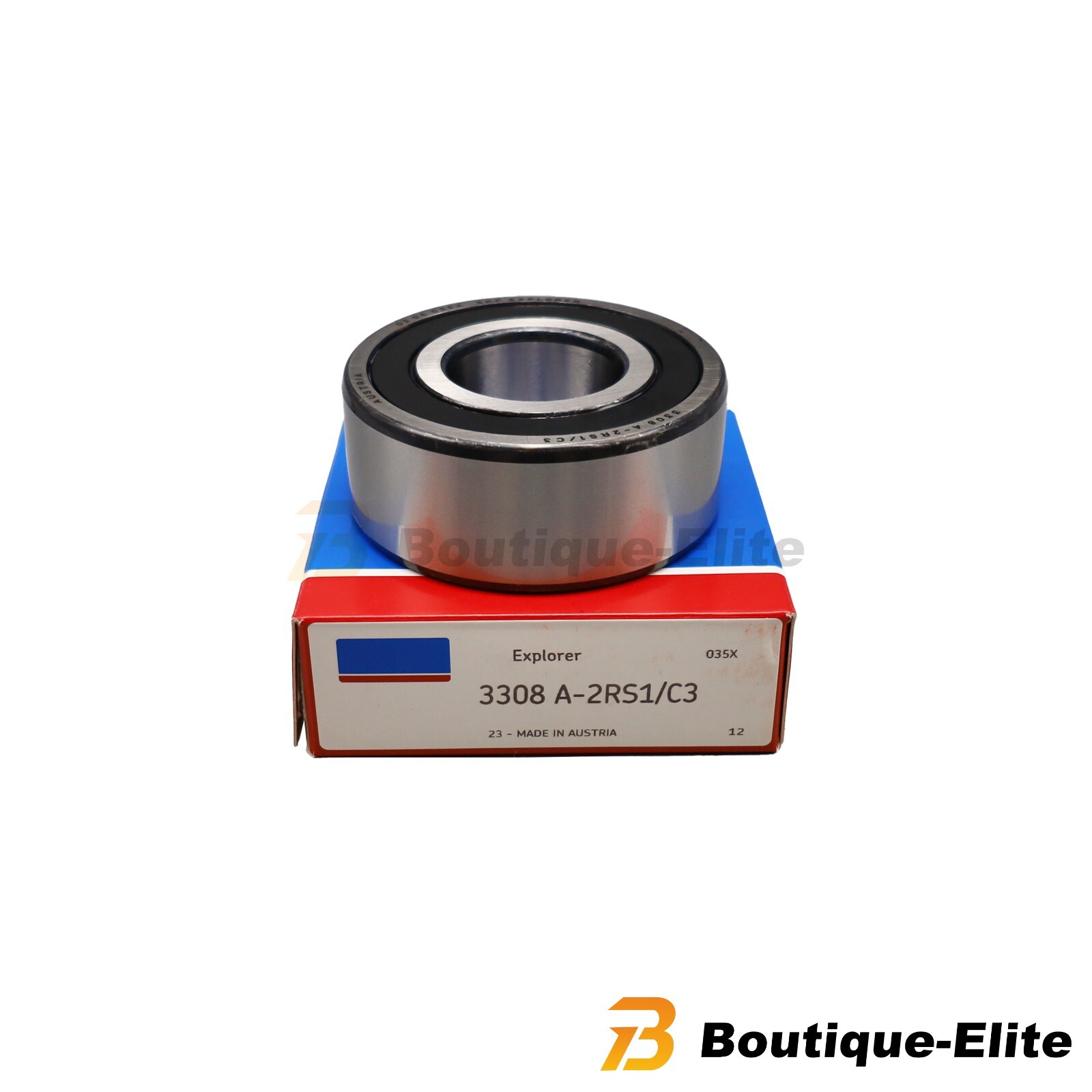 1x Double Row Angular Contact Ball Bearing for SKF 3308 A 2RS1/C3 40x90x36.5mm