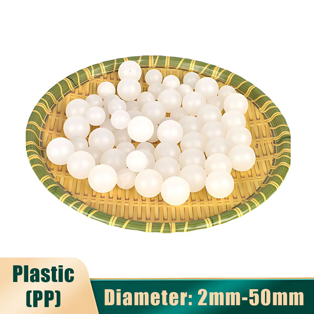 Polypropylene PP Solid Plastic Balls Dia 2mm-50mm Translucent Round Plastic Ball