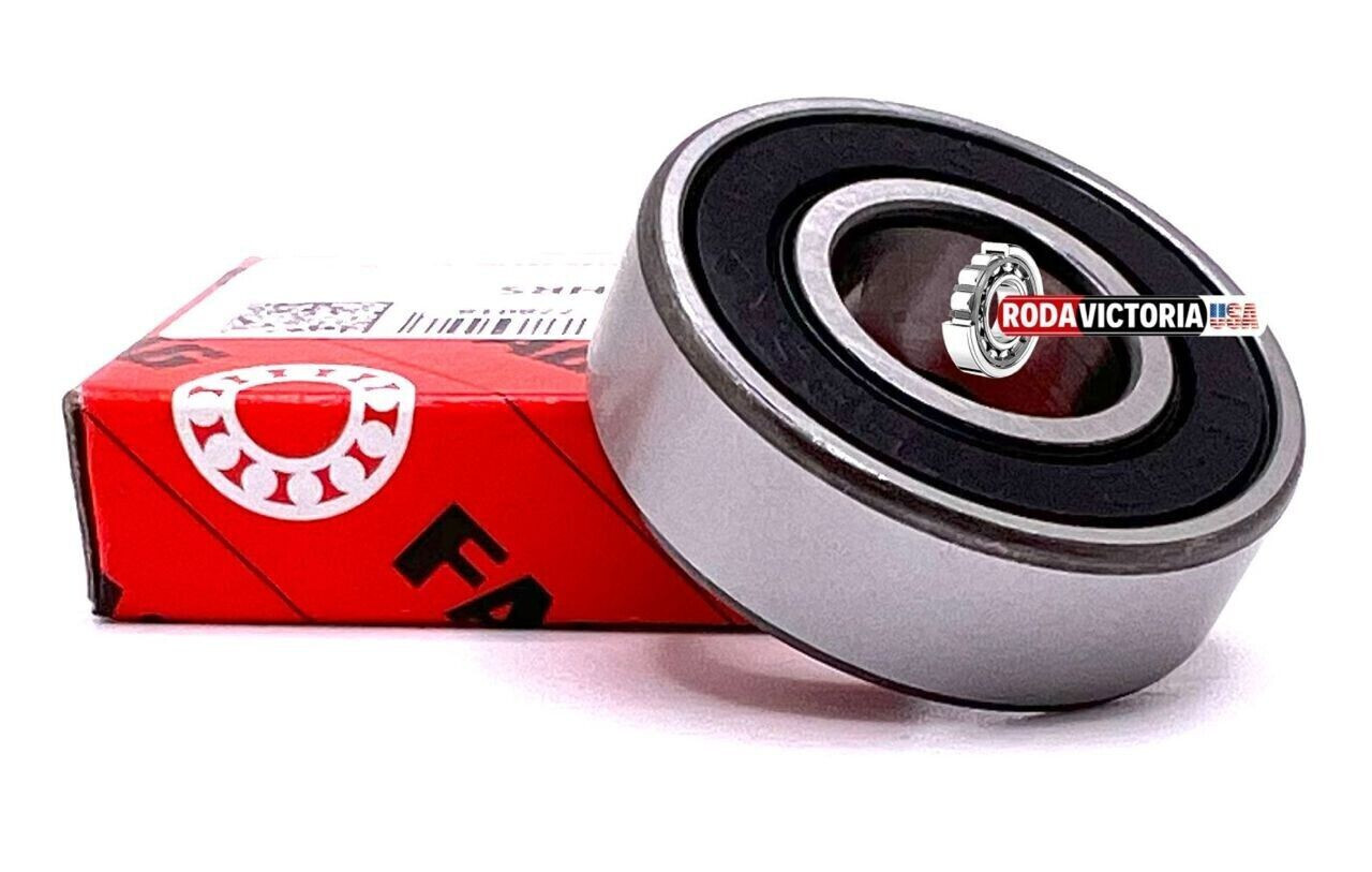 FAG 6202 2RS C3 DEEP GROOVE BALL BEARING, RUBBER SEALED, 15x35x11 mm 6202DDU C3