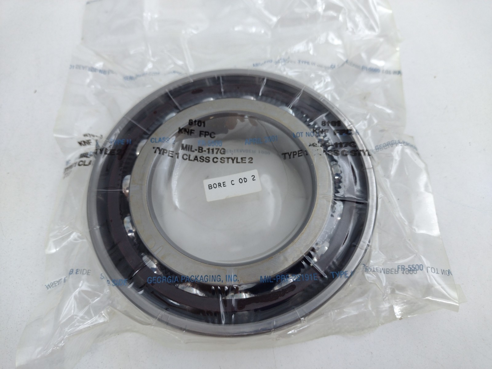 *** Barden 214HDL Angular Contact Bearing 70mm Bore (single – 1/2 pair)