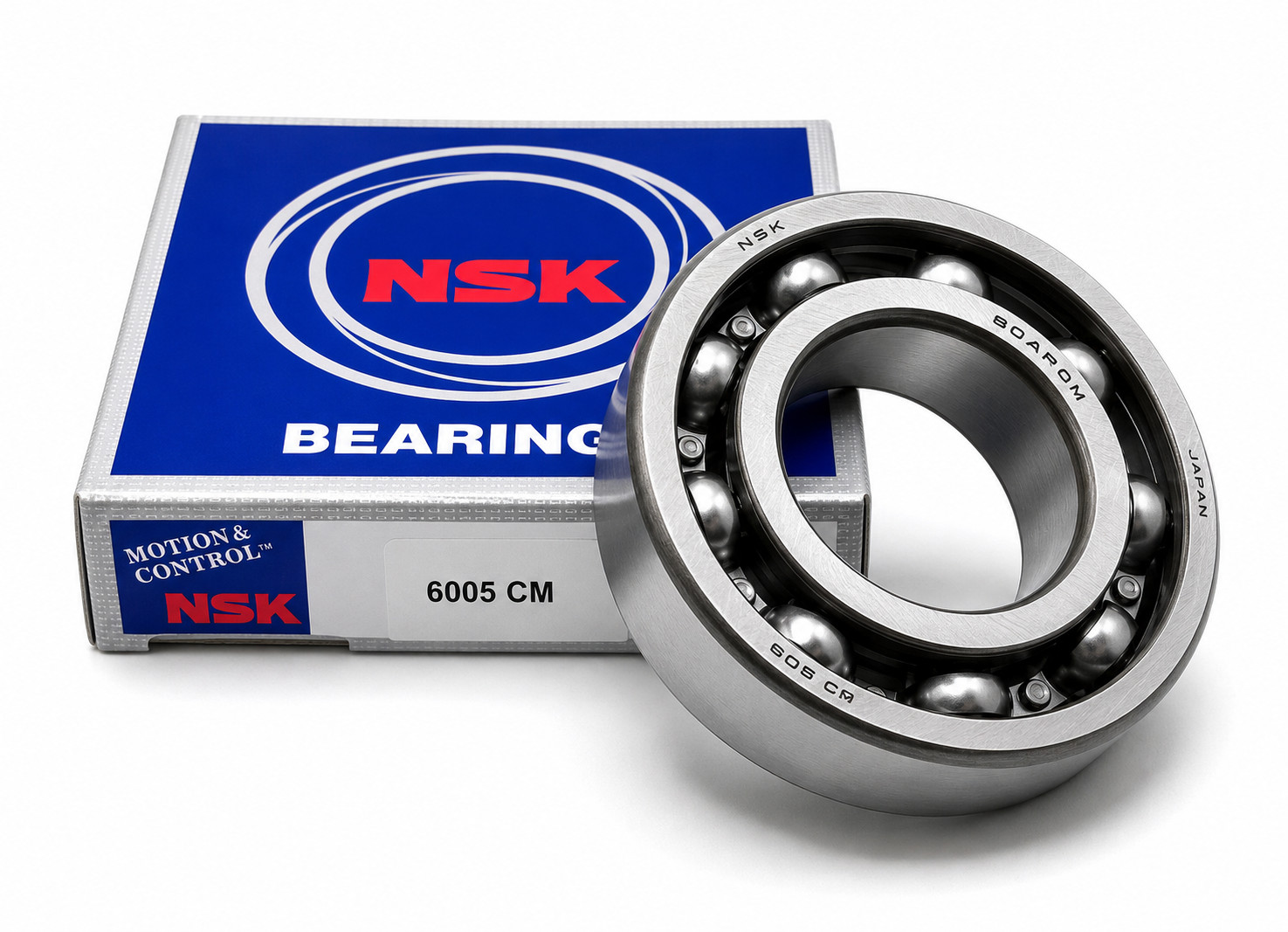 NSK 6005 CM Deep Groove Ball Bearing 25X47X12