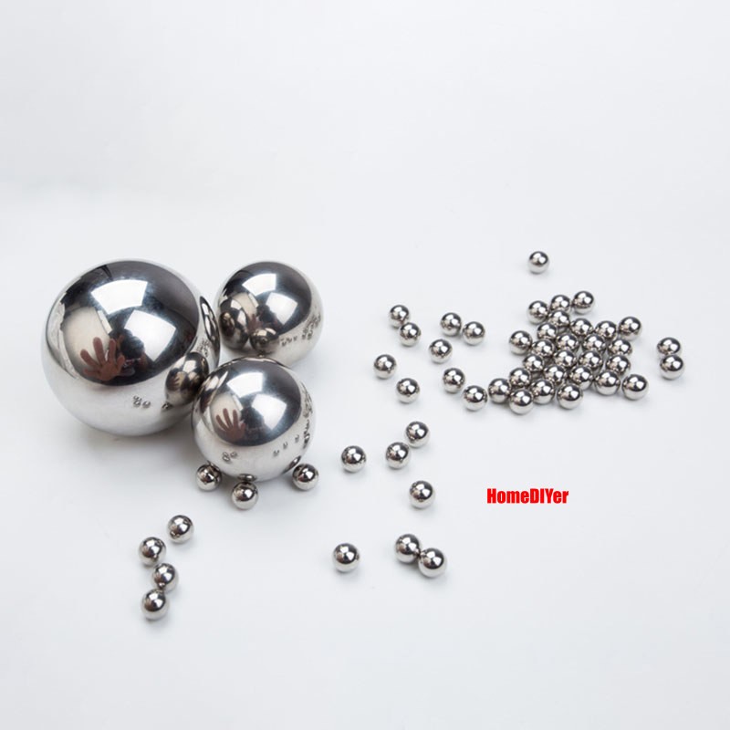 GCR15 G5 Ball Bearings Solid Steel Balls High Precision Diameter 1mm- 18.256mm