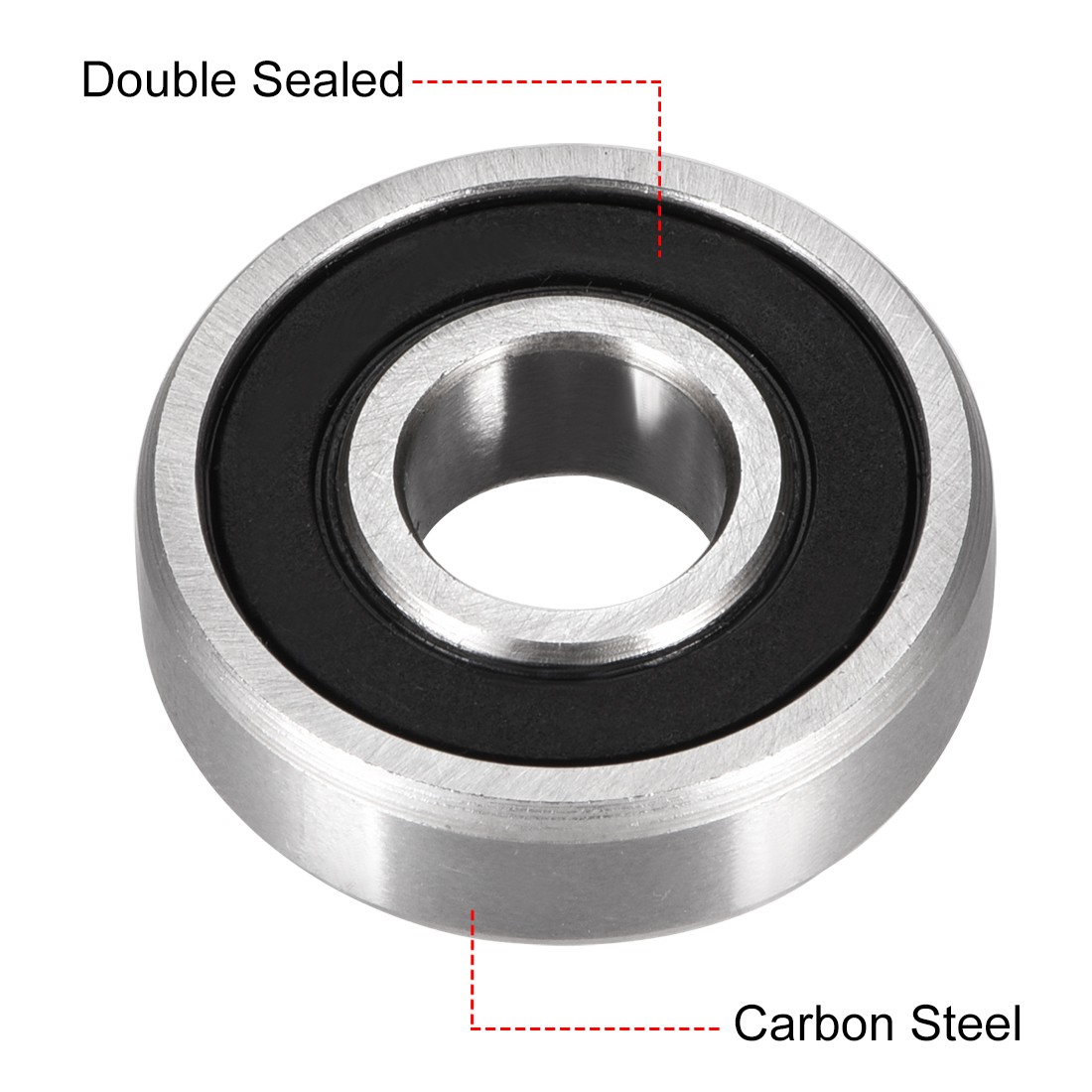 10x 609-2RS Deep Groove Ball Bearings Double Sealed High Carbon Steel Z1