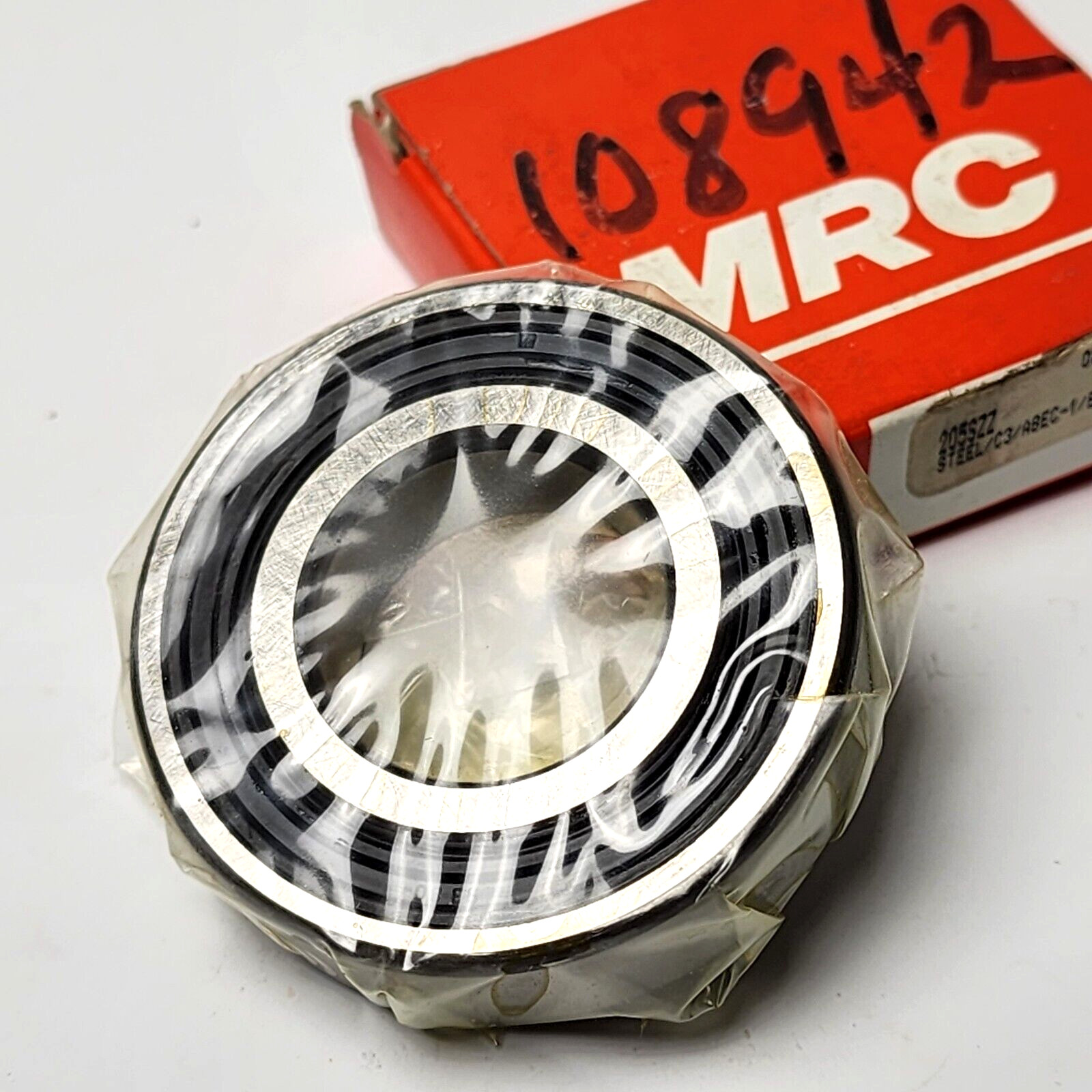 MRC 205SZZ / 205S ZZ Ball Bearing 25 mm ID, 52 mm OD, 15 mm Width