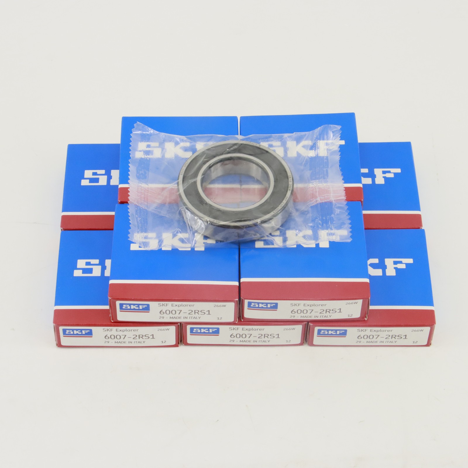 10 PACK SKF 6007-2RS1 Bearing 35x62x14 NEW IN US