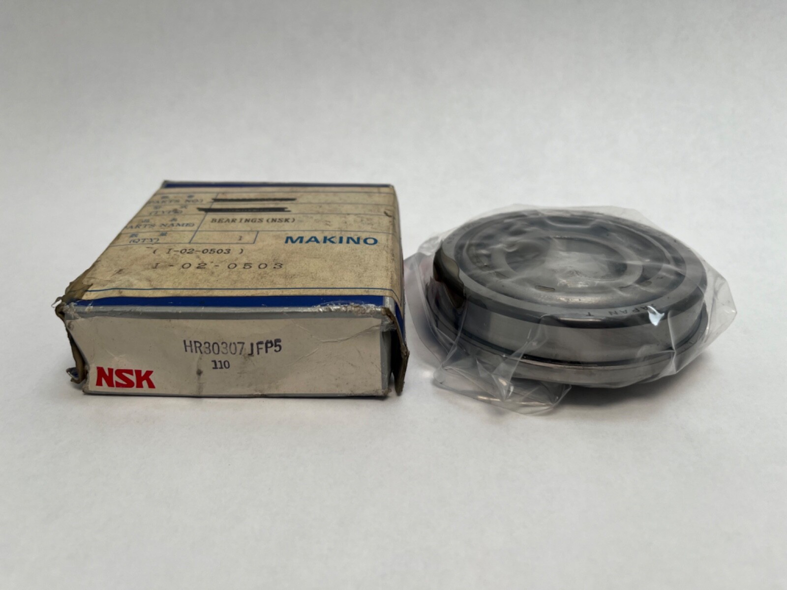 NSK HR30307JFP5 Flange Taper Bearing Cone&Cup HR-30307-JF-P5 35mm ID 80mm OD