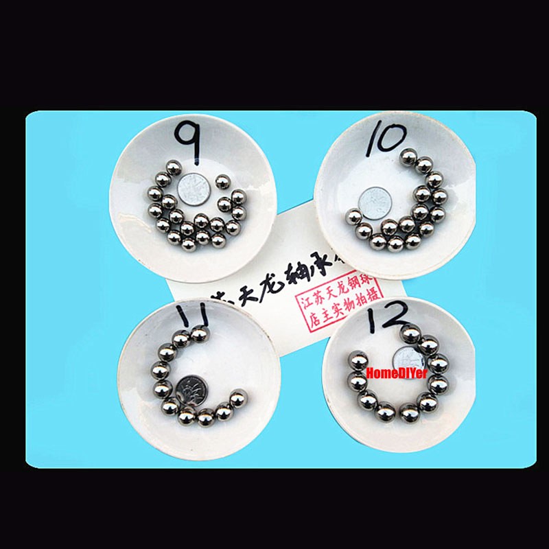 304 Stainless Steel Solid Ball Bearing Balls Metal Beads Diameter 1mm/1.5mm-10mm