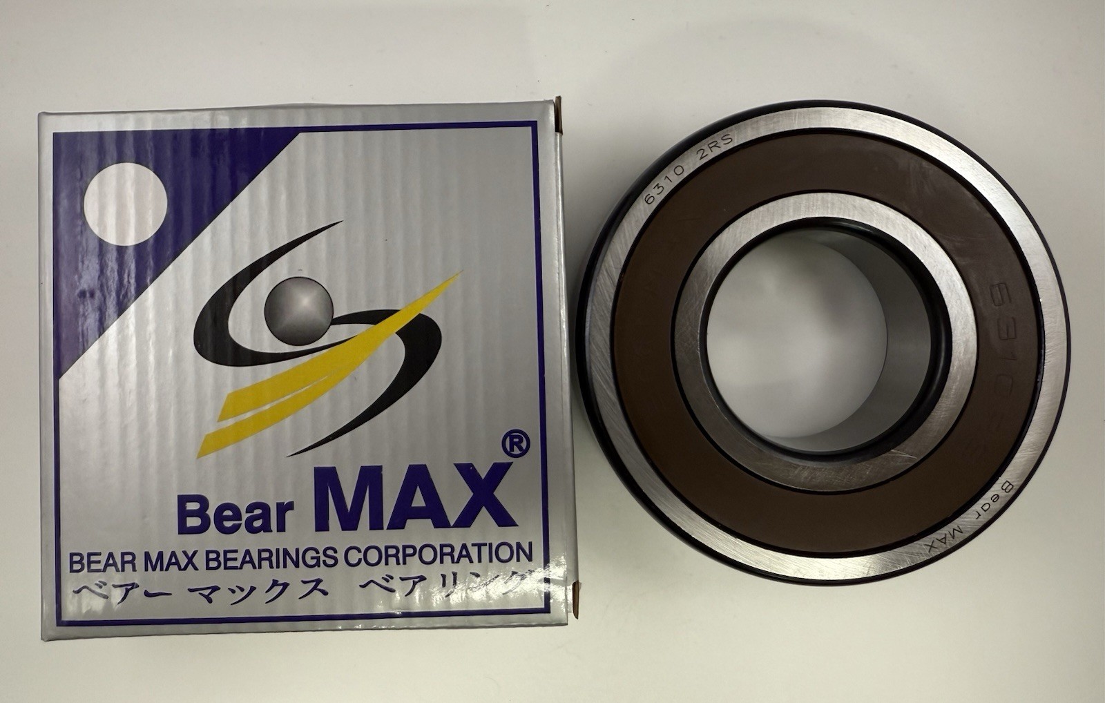 1 pc BearMAX 6310-2RS 50x110x27mm Rubber Seal Deep Groove Ball Bearings 63102RS
