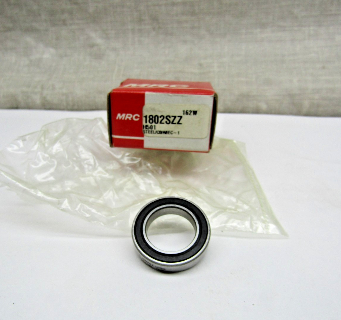MRC 1802SZZ SKF 61802-2RS 15mm X 24mm X 5mm Sealed Bearing