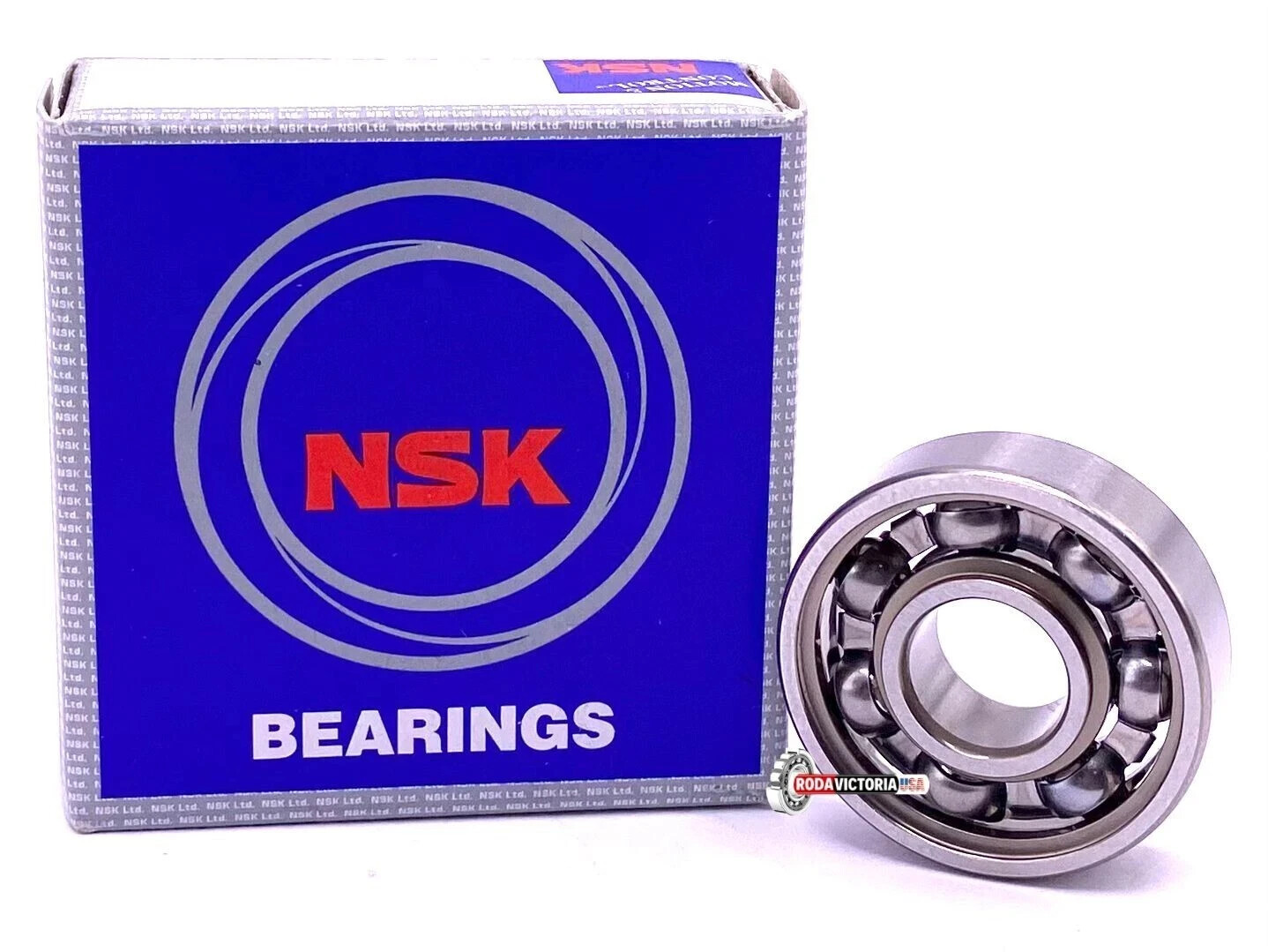 NSK 608 UM C3 Deep Groove Ball Bearing Open type No Seals 8x22x7 mm