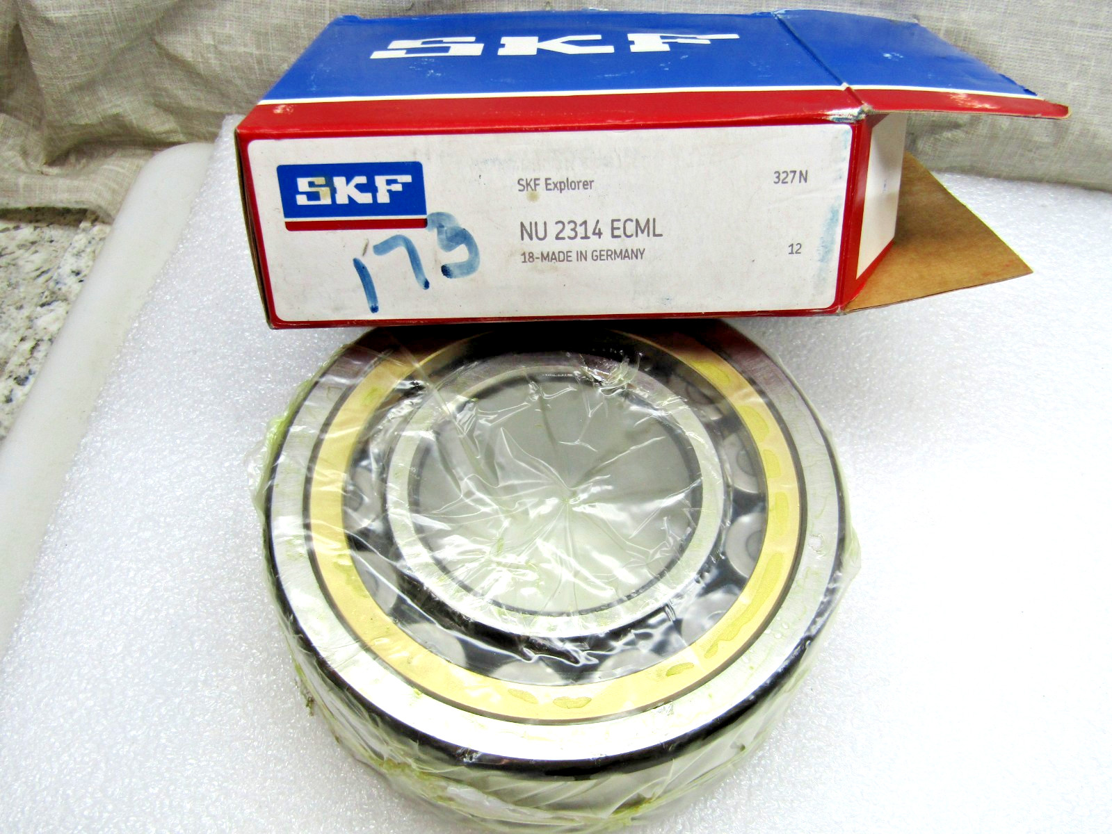 SKF NU2314 ECML 70mm X 150mm X 51 mm Cylindrical Roller Bearing
