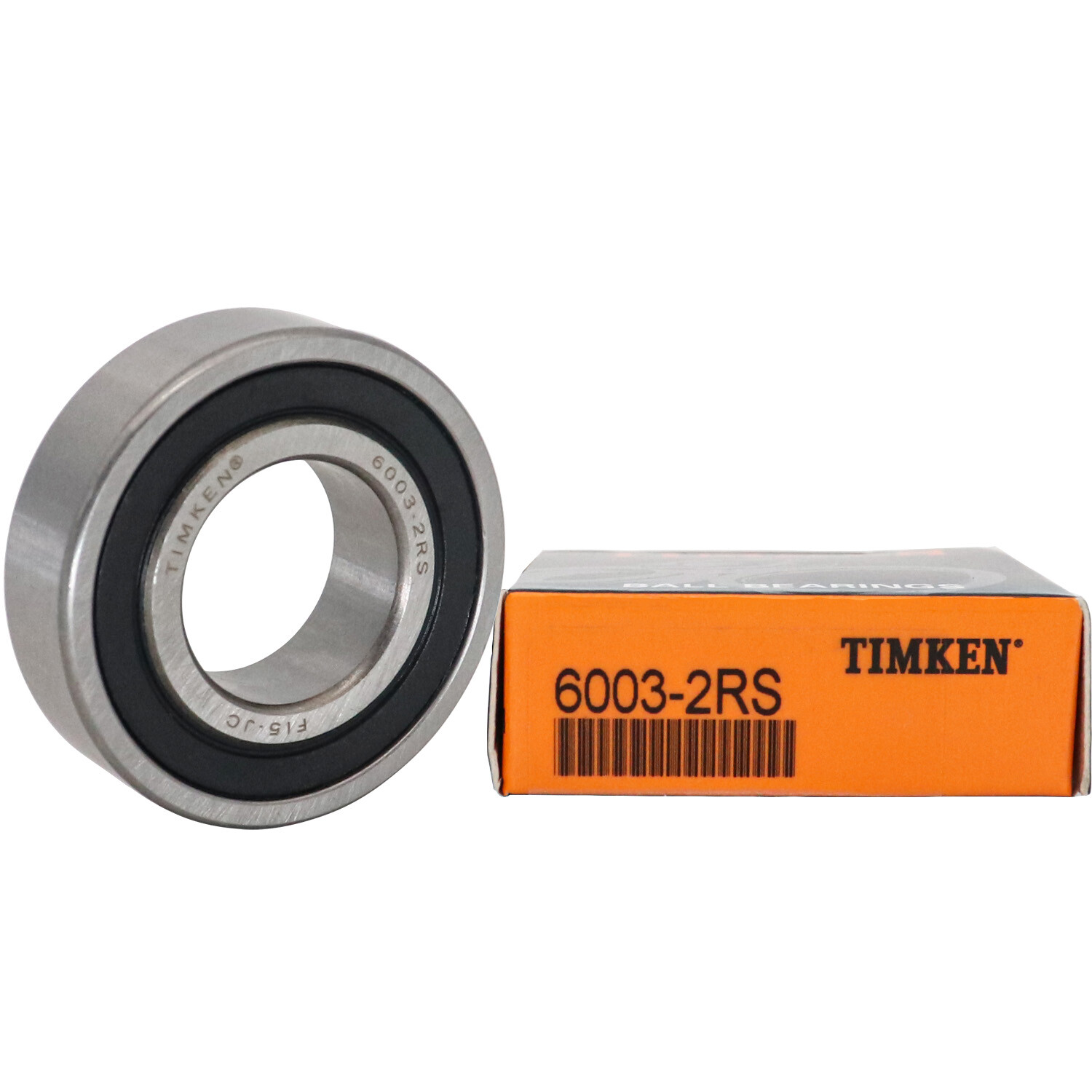 2PACK TIMKEN 6003-2RS 17X35X10MM Double Rubber Sealed Bearings NEW