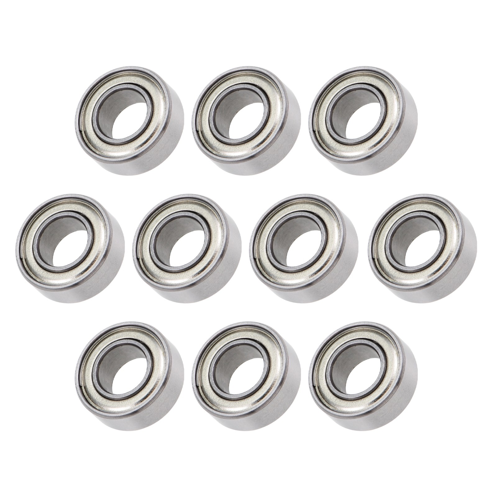 Bearings (R188ZZ, 1/4×1/2×3/16″) 10Pcs, Chromium Steel Double Shielded