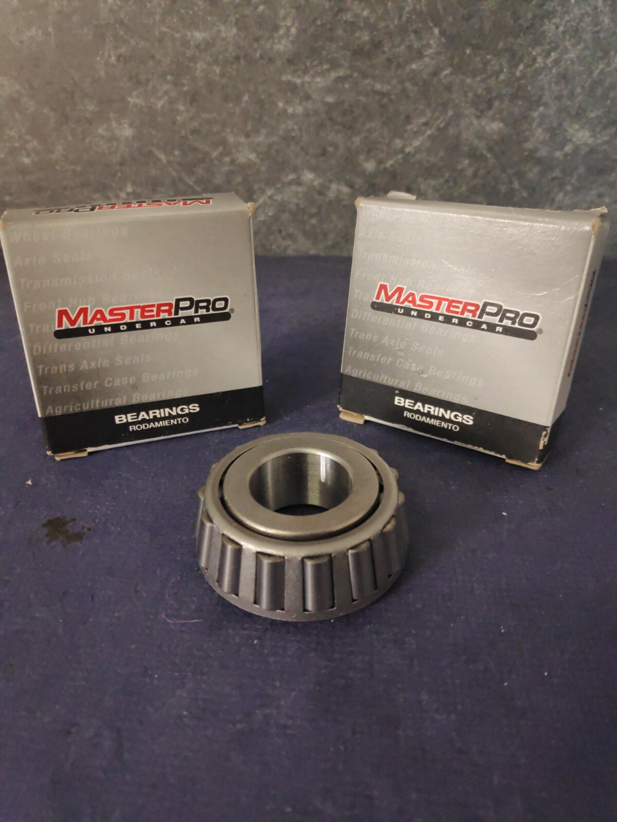 2 x NEW Master Pro Undercar 15101 CONE TAPERED ROLLER BEARINGS – Ships Free