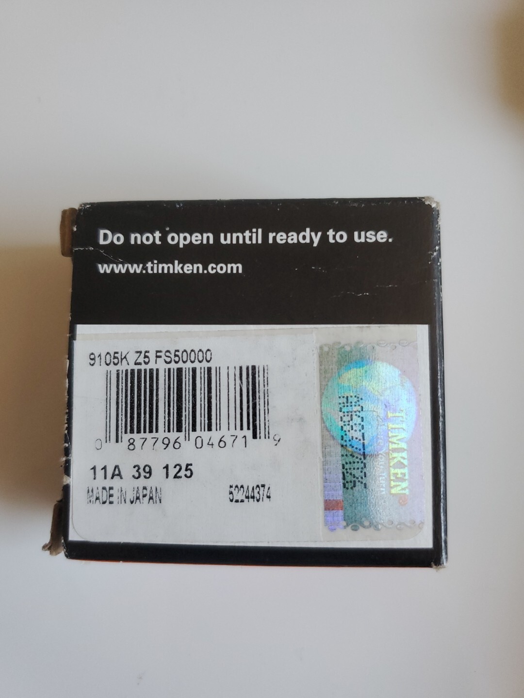 9105K Z5 FS50000 Fafnir TIMKEN