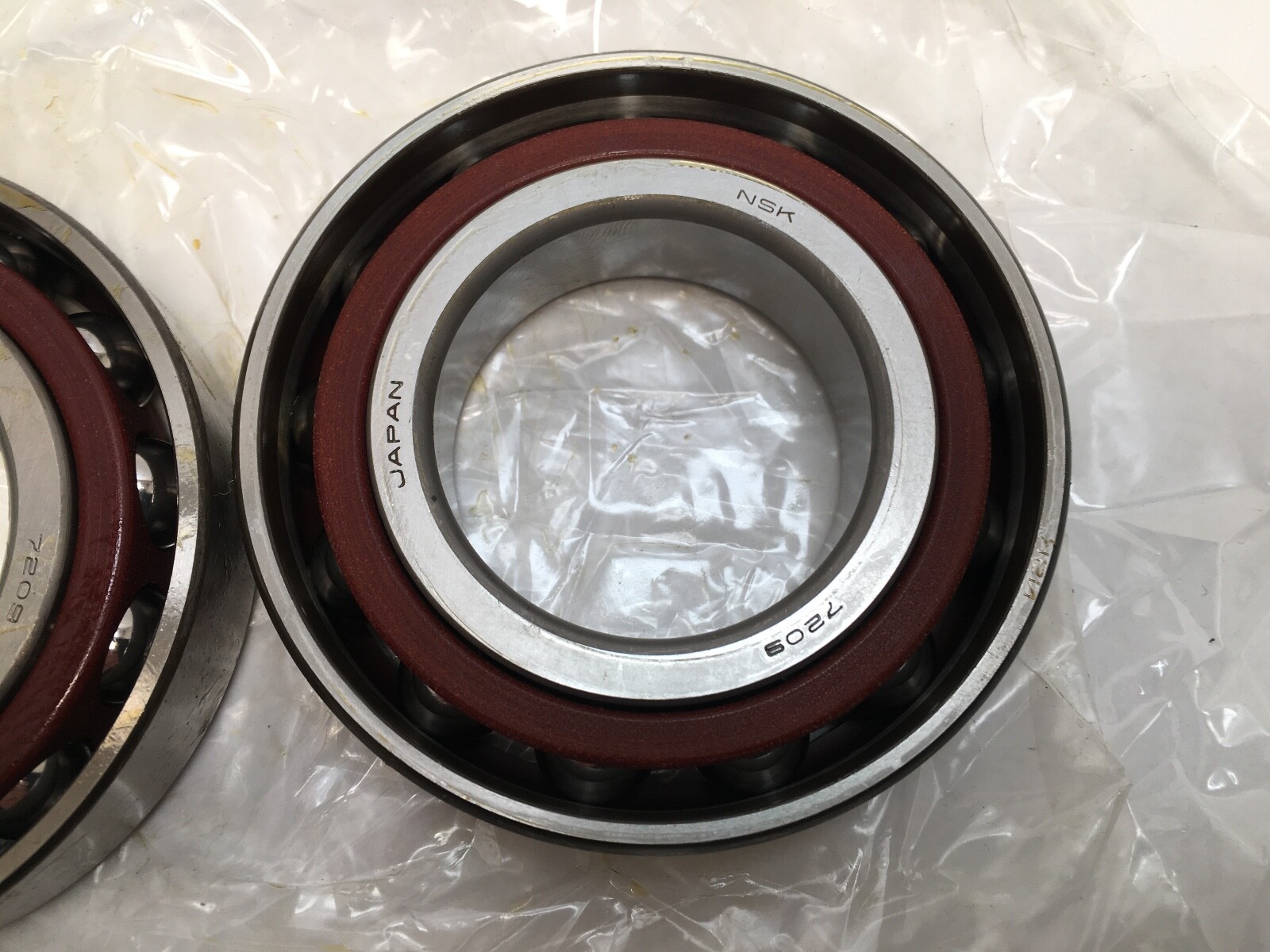 NSK 7209CTDULPA7 Bearing 45x85x19 mm 7209-CT-DUL-PA7 ABEC7 Japan 2 Pcs
