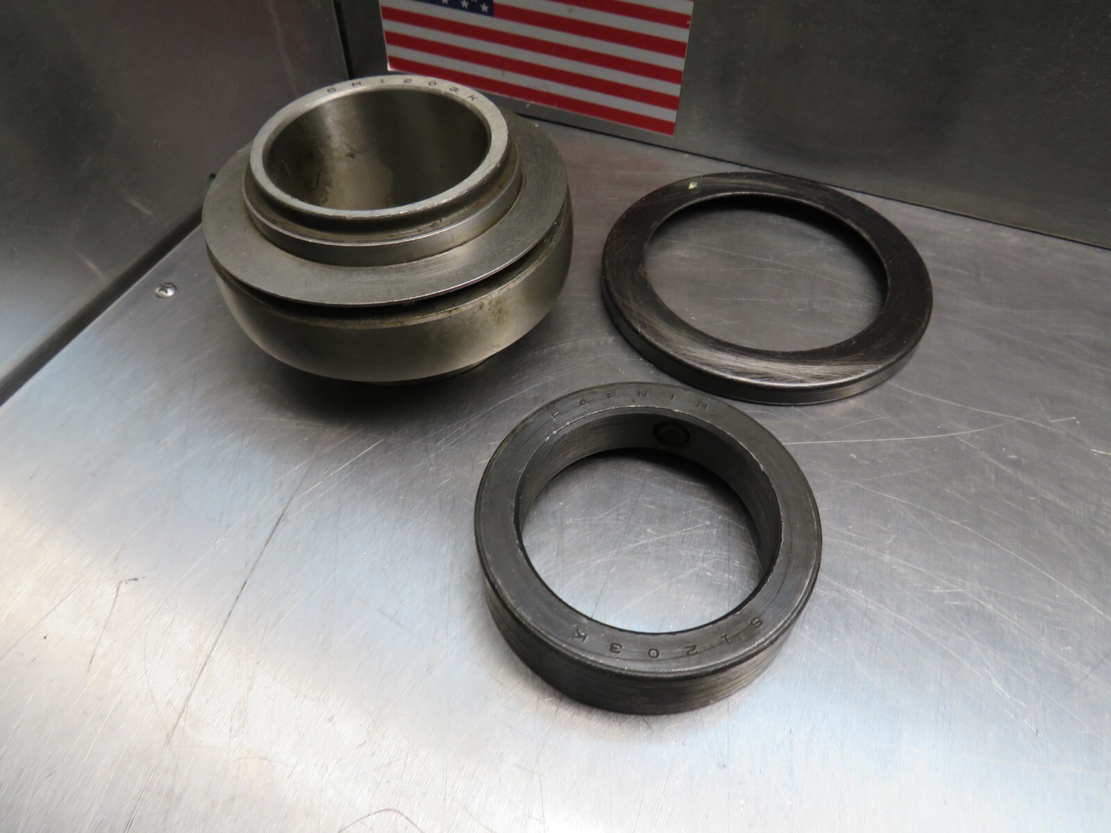 Fafnir SM1203K Locking Ball Bearing Set w/ S1203K Collar