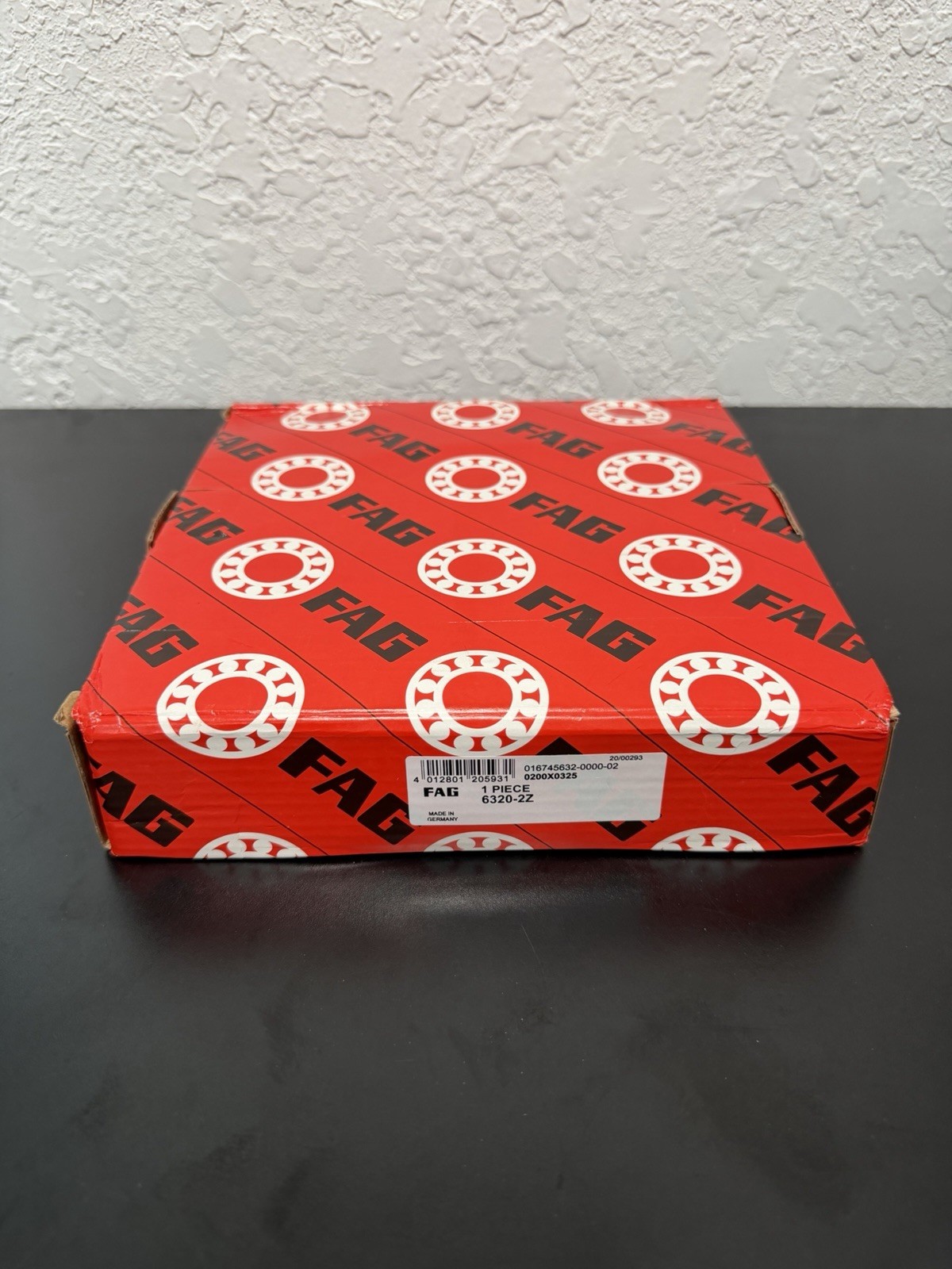FAG 6320-2Z Brand New Bearing