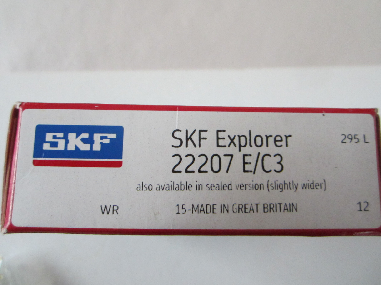 SKF EXPLORER 22207 E/C3 SPHERICAL BEARING