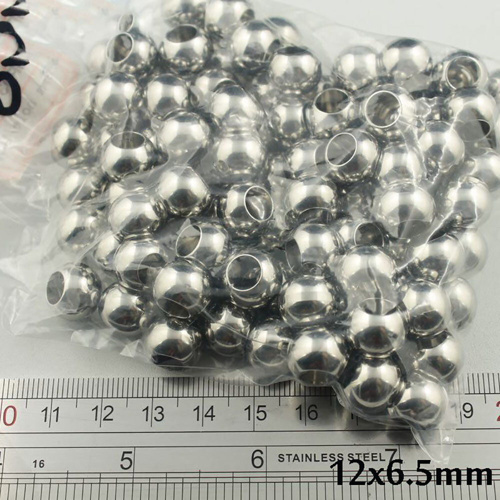 Solid Stainless Steel Ball With Hole Outside Diameter 3mm 4mm 5mm 6mm to 60mm