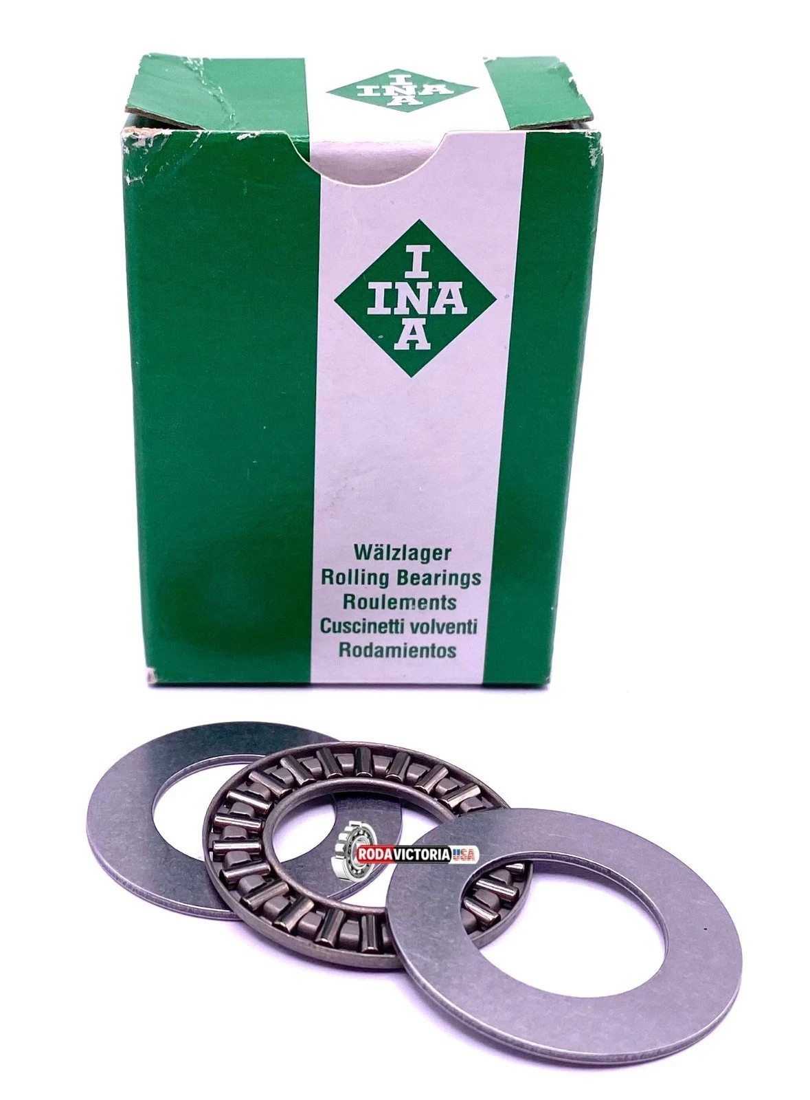 INA AXK1730 Needle Roller Thrust Bearing 17x30x2 mm + AS1730 Washers