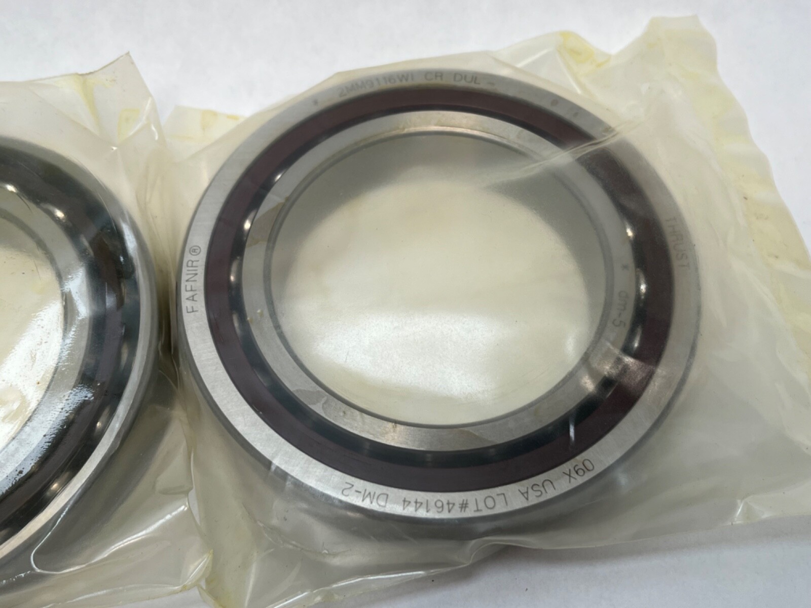 Timken 2MM9116WI-DUL Bearing 80x125x22 mm 7016C 2MM-9116-WI-DUL Fafnir USA 2 Pcs