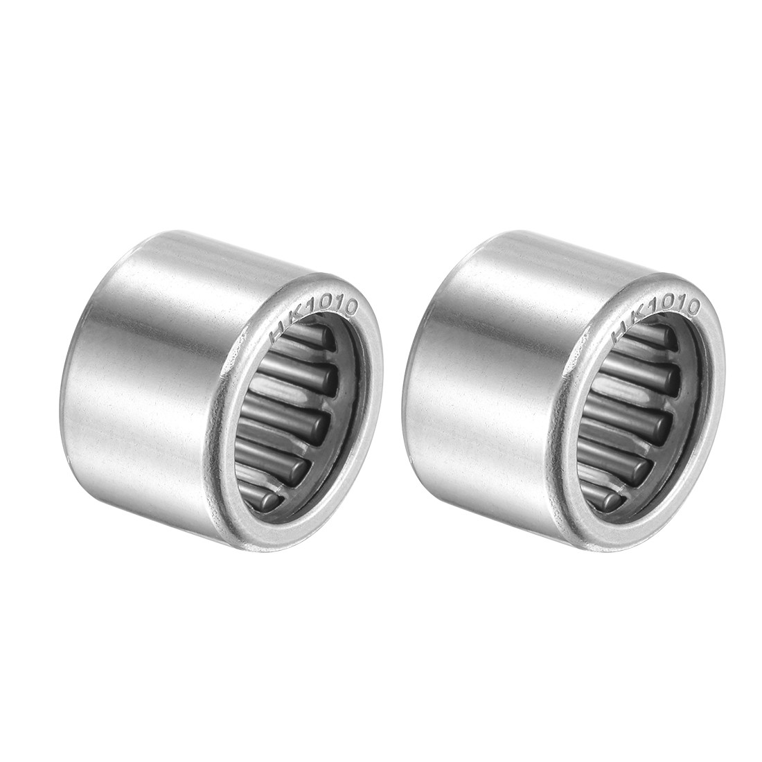 2pcs 10mm Bore 14mm OD 10mm Width HK1010 Needle Roller Bearings Chrome Steel