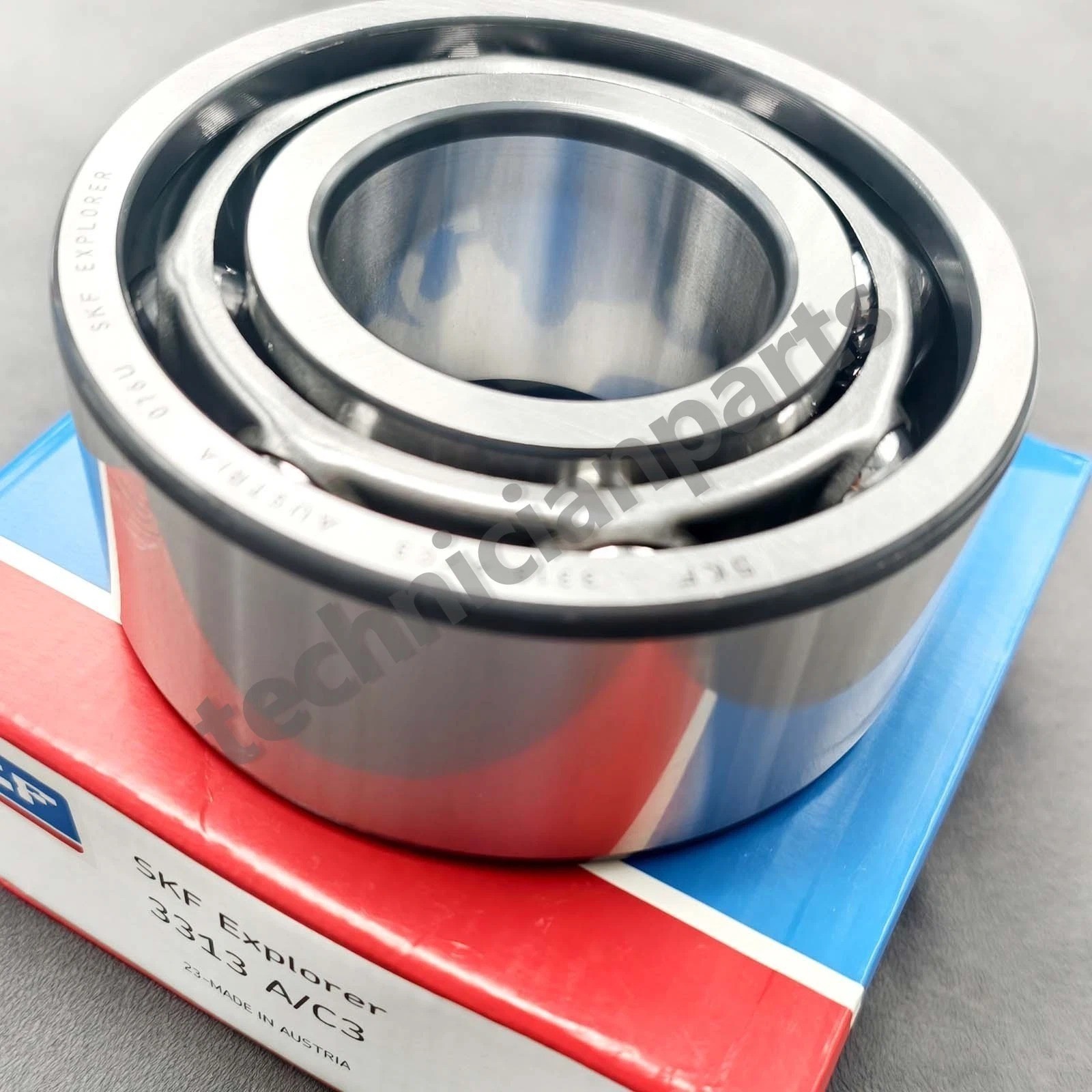 1X New Double Row Angular Contact Ball Bearing for SKF 3313 A/C3 65x140x58.7mm