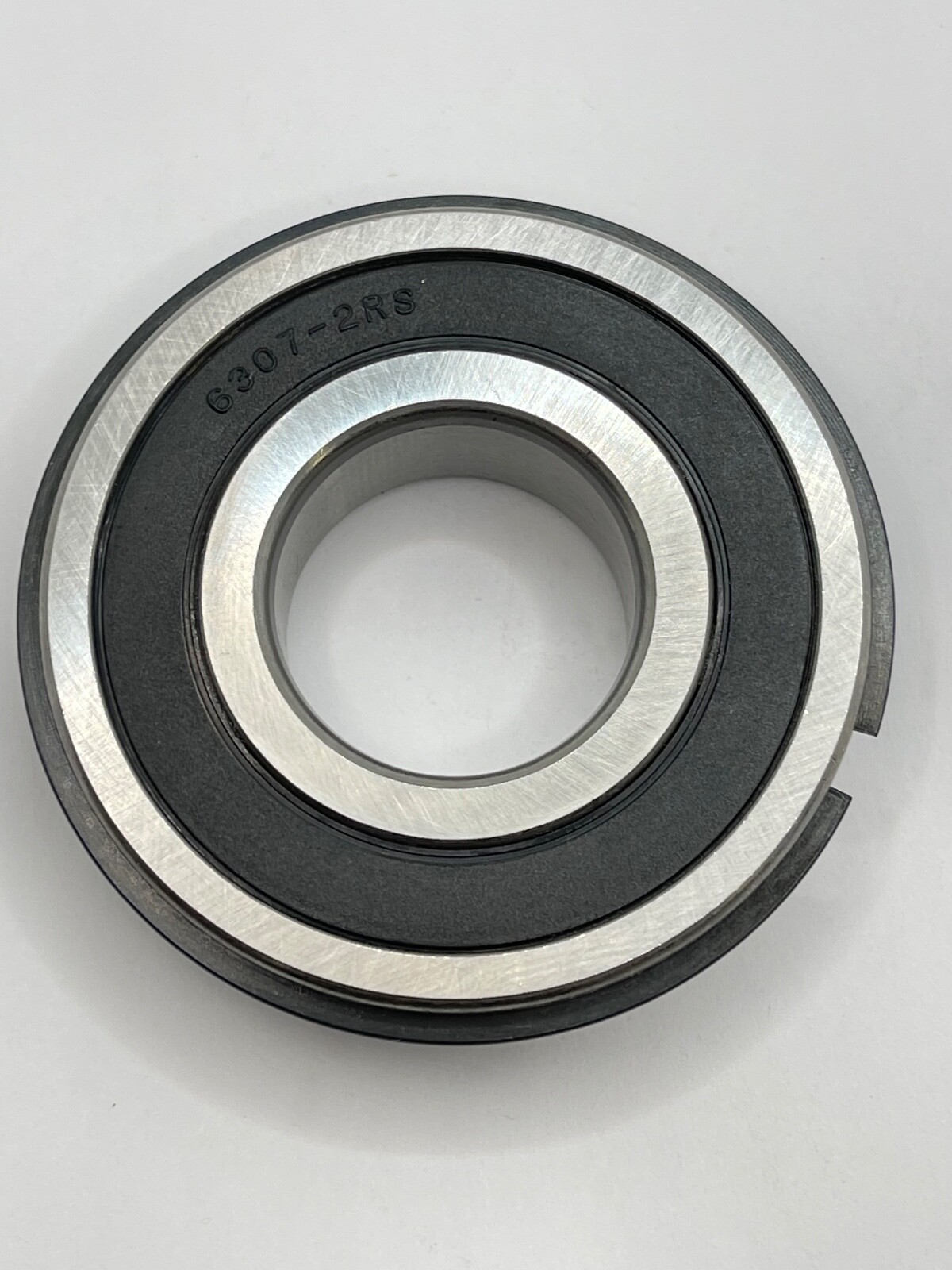 WJB 6307-2RS-NR W/ Snap Ring 6307-NR-2RS ball bearings 6307-RS NR By Premium Brg