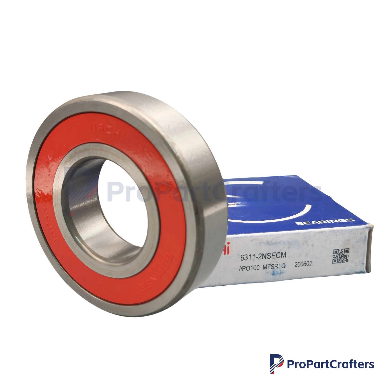 Fit NACHI 6311 2NSE C3 DEEP GROOVE BALL BEARING, RUBBER SEALED 55x120x29mm