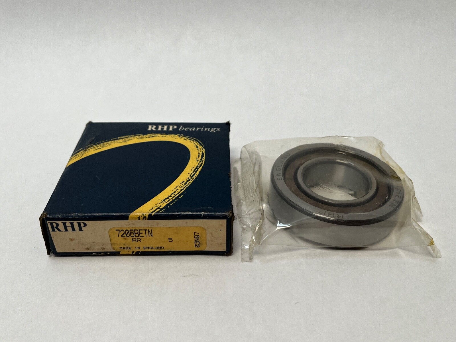 RHP 7206BETN Angular Contact Bearing 30x62x16 mm 7206B 7206 BE TN UL England