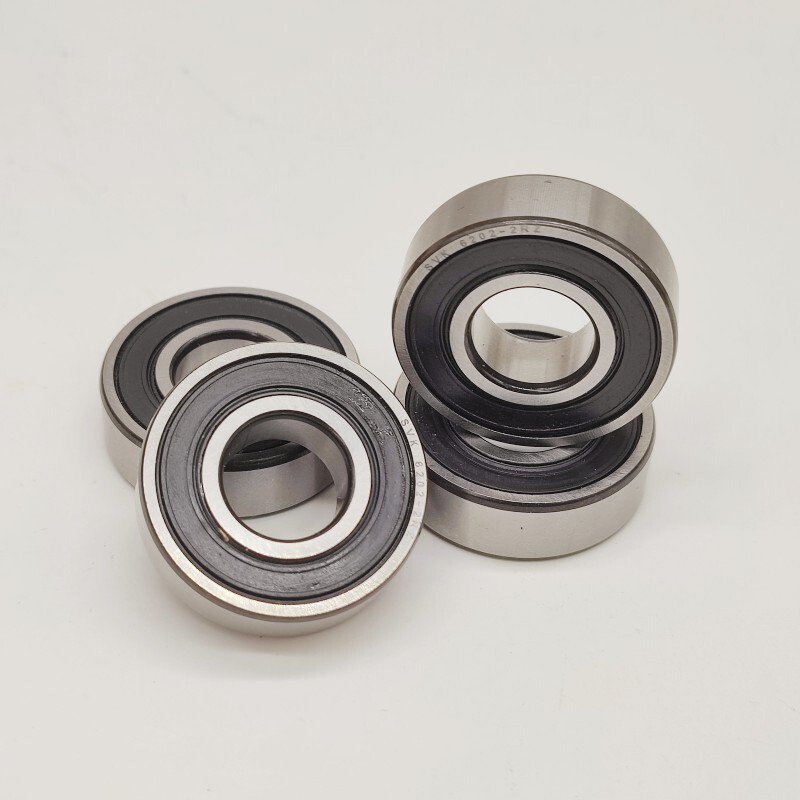 6202-2RZ Ball Bearings 15x35x11mm Double Sealed Chrome Steel