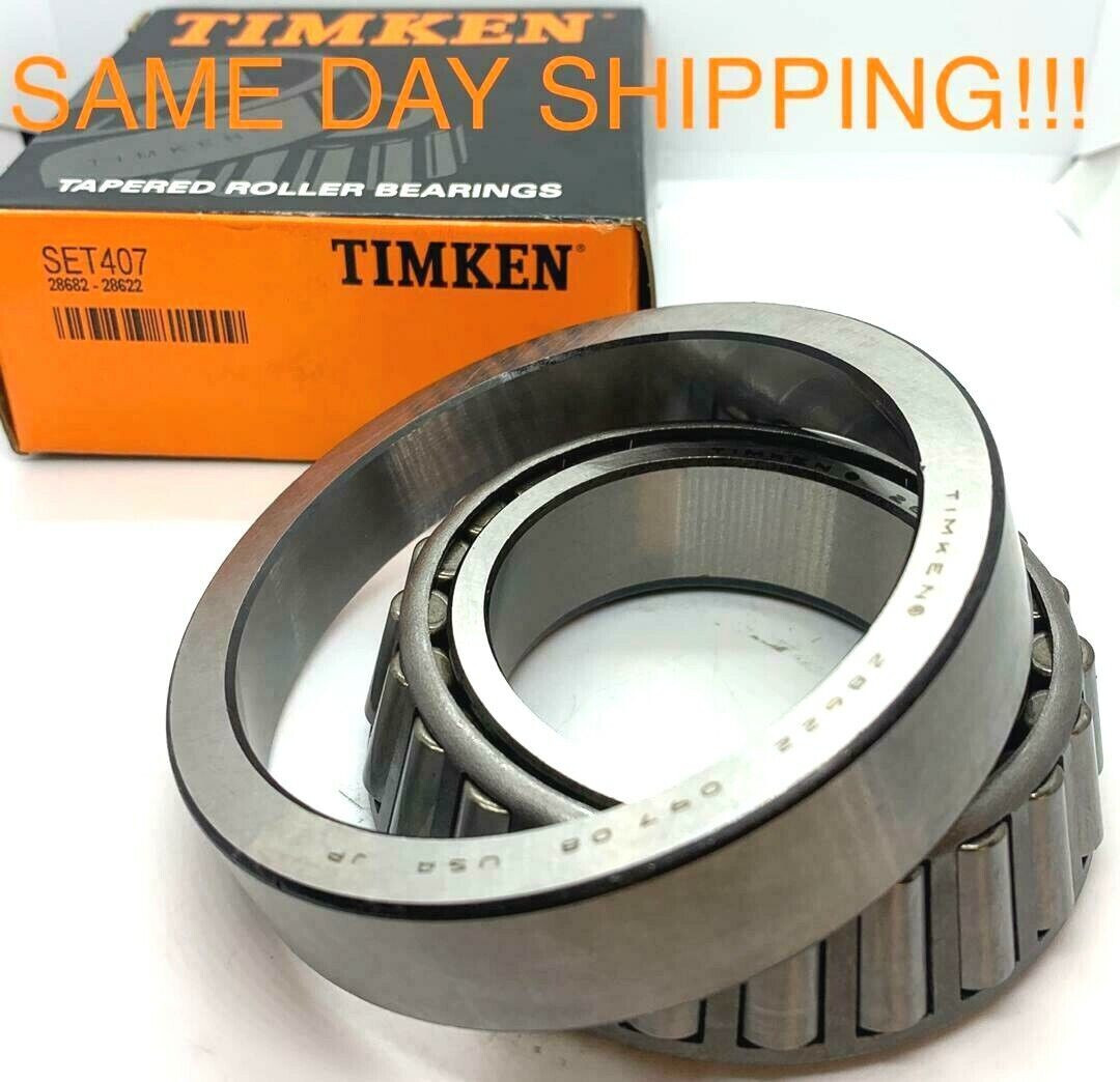 TIMKEN MADE IN USA BEARING SET407 (28622/28682) BEARING AND CUP