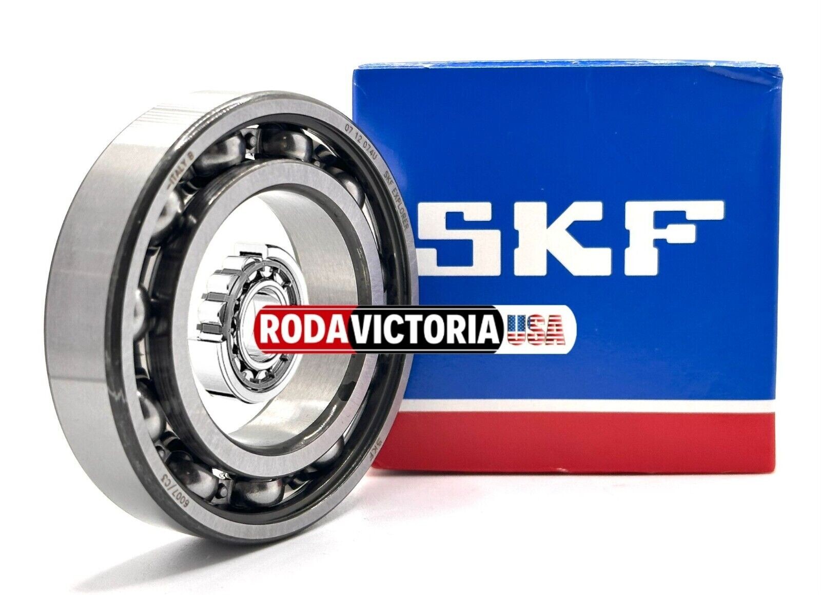 SKF 6007 DEEP GROOVE BALL BEARING, OPEN, NO SEALS 35x62x14mm