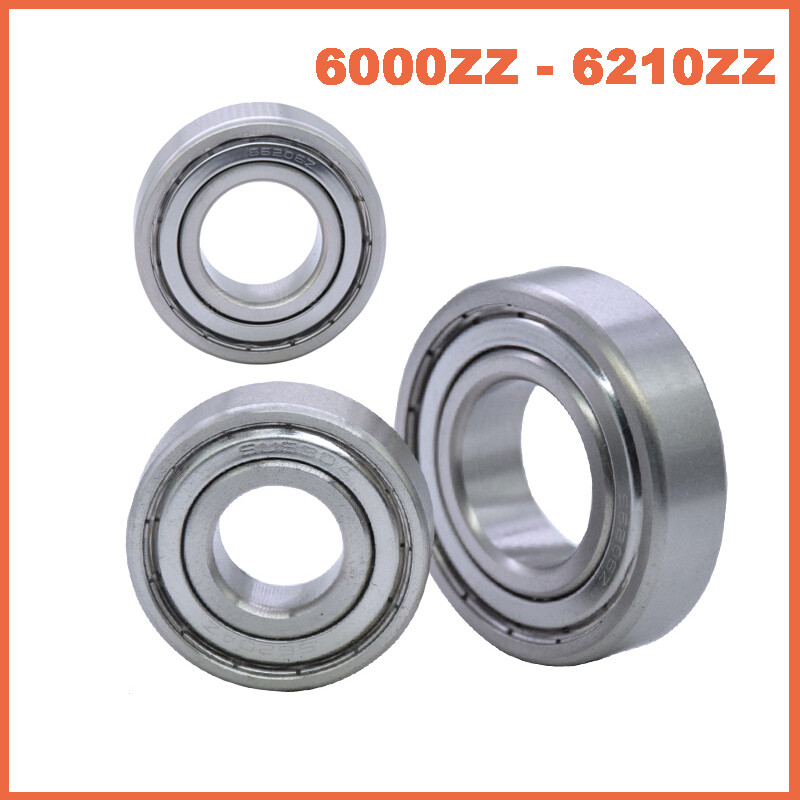6000ZZ-6210ZZ Deep Groove Ball Bearing 440 / 304 Stainless Steel Choose Size