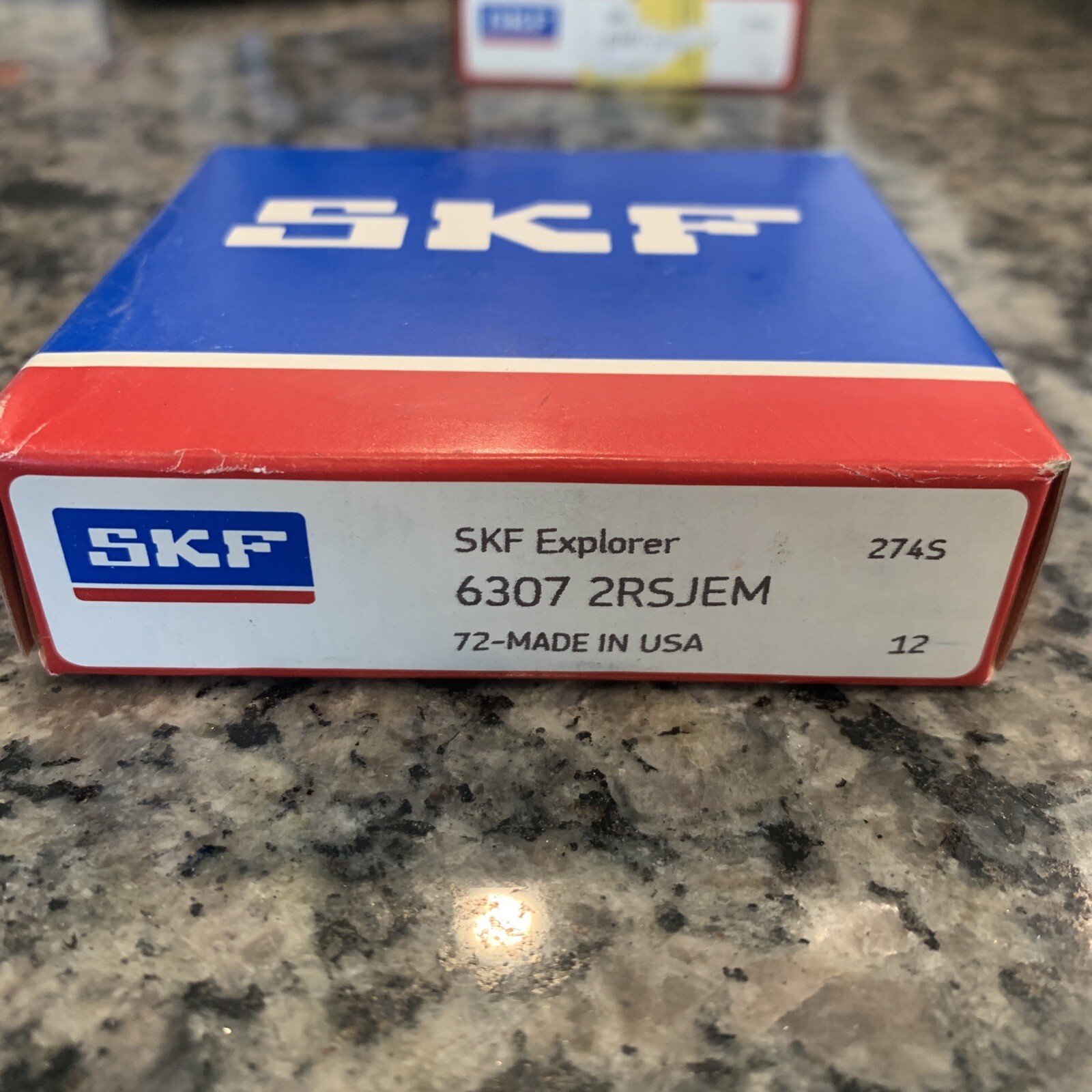 SKF 6307 2RSJEM Deep Groove Ball Bearing NEW