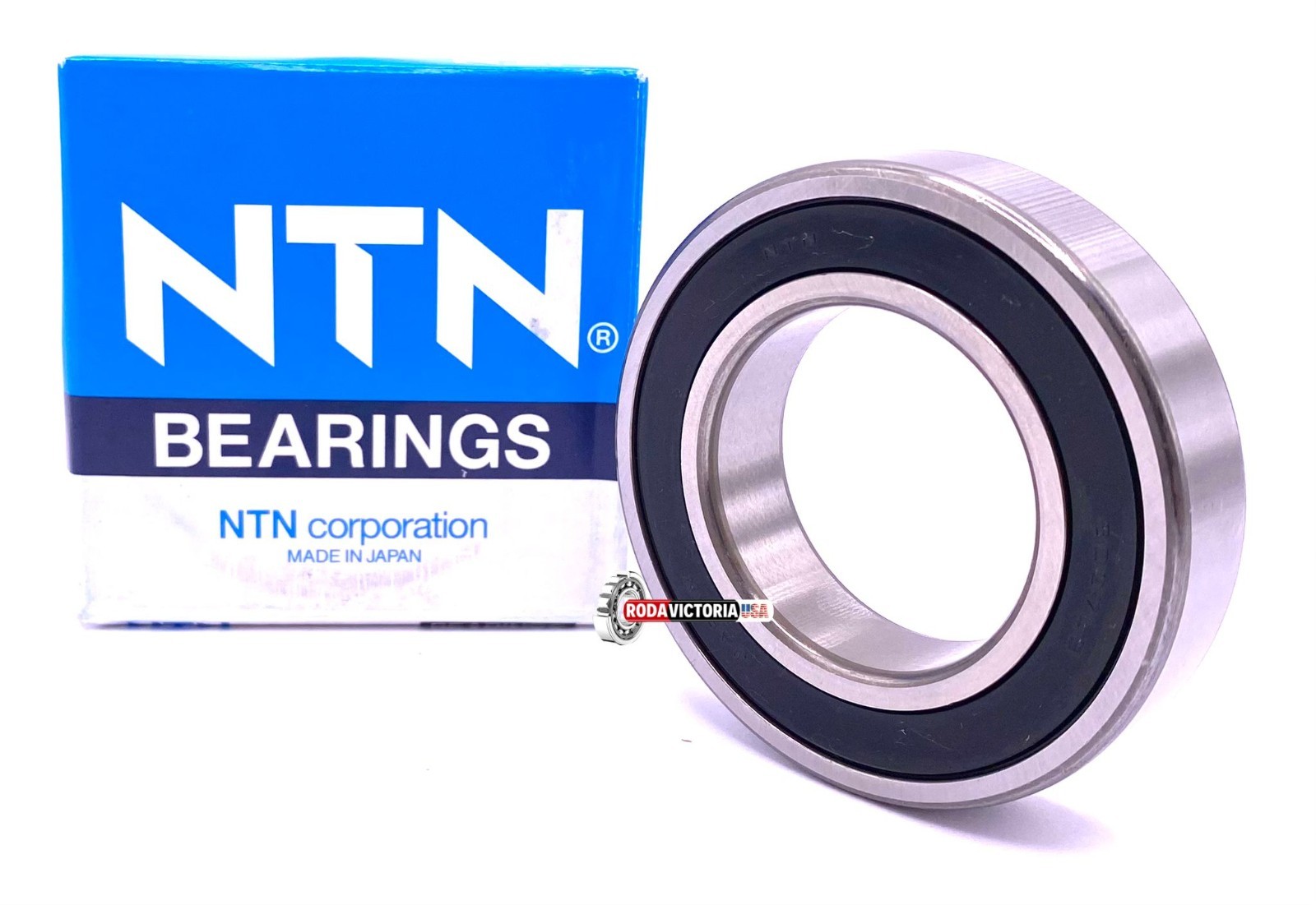 NTN Japan 6007 LLB C3 Deep Groove Ball Bearing, Rubber Sealed 35x62x14 mm