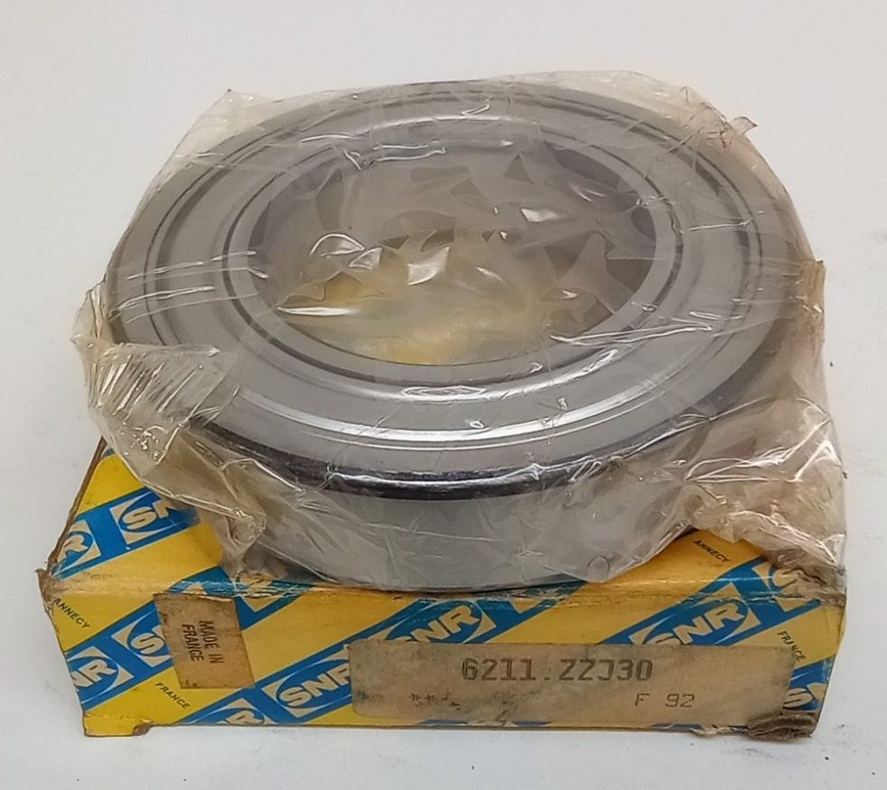 SNR 6211-ZZJ30 Ball Bearing Deep Groove 55X100X21mm Double Shielded