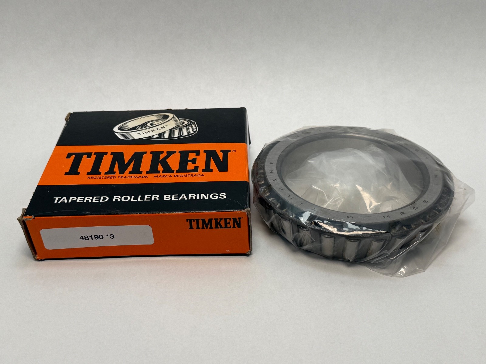 Timken 48190-3 Taper Roller Bearing Cone 48190 *3 4-1/4″ ID